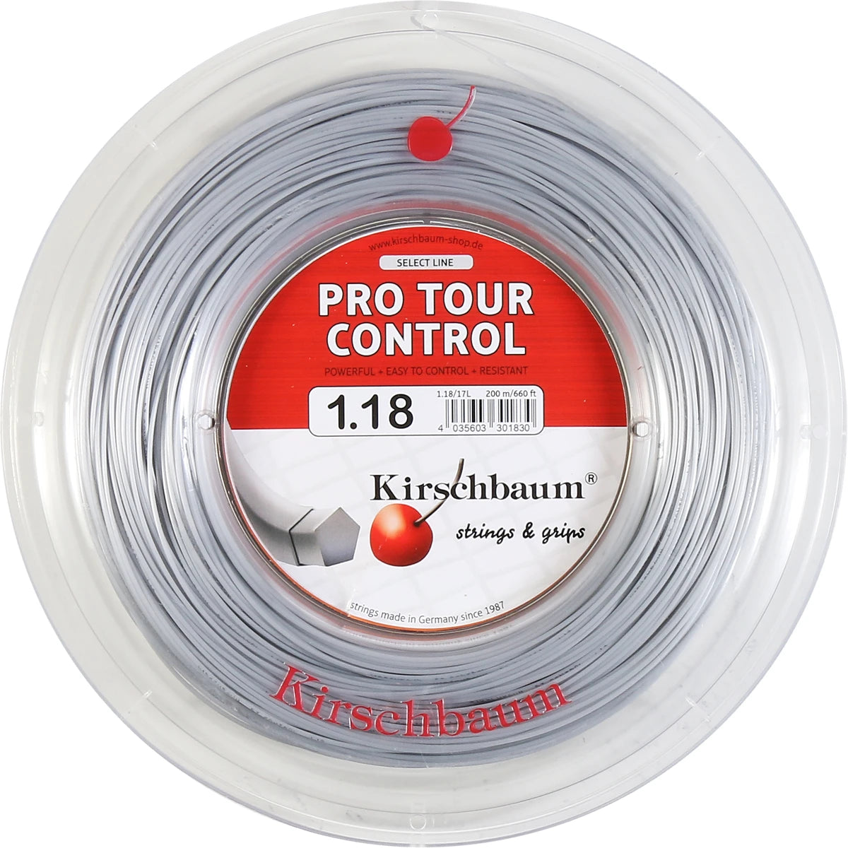Kirschbaum Pro Tour Control Reel (200 Metres)