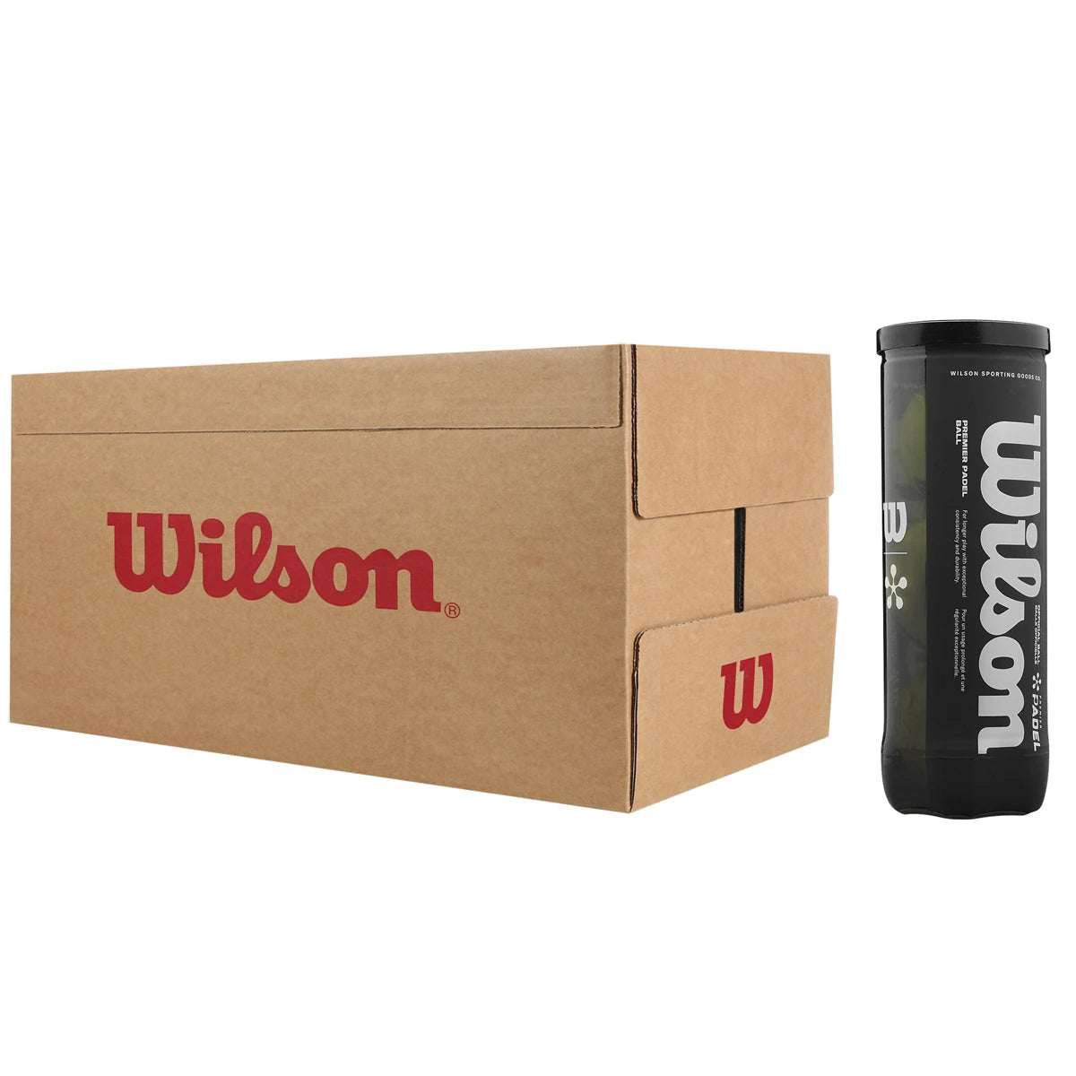 Box of 24 Tubes of 3 Wilson Premier Padel Balls