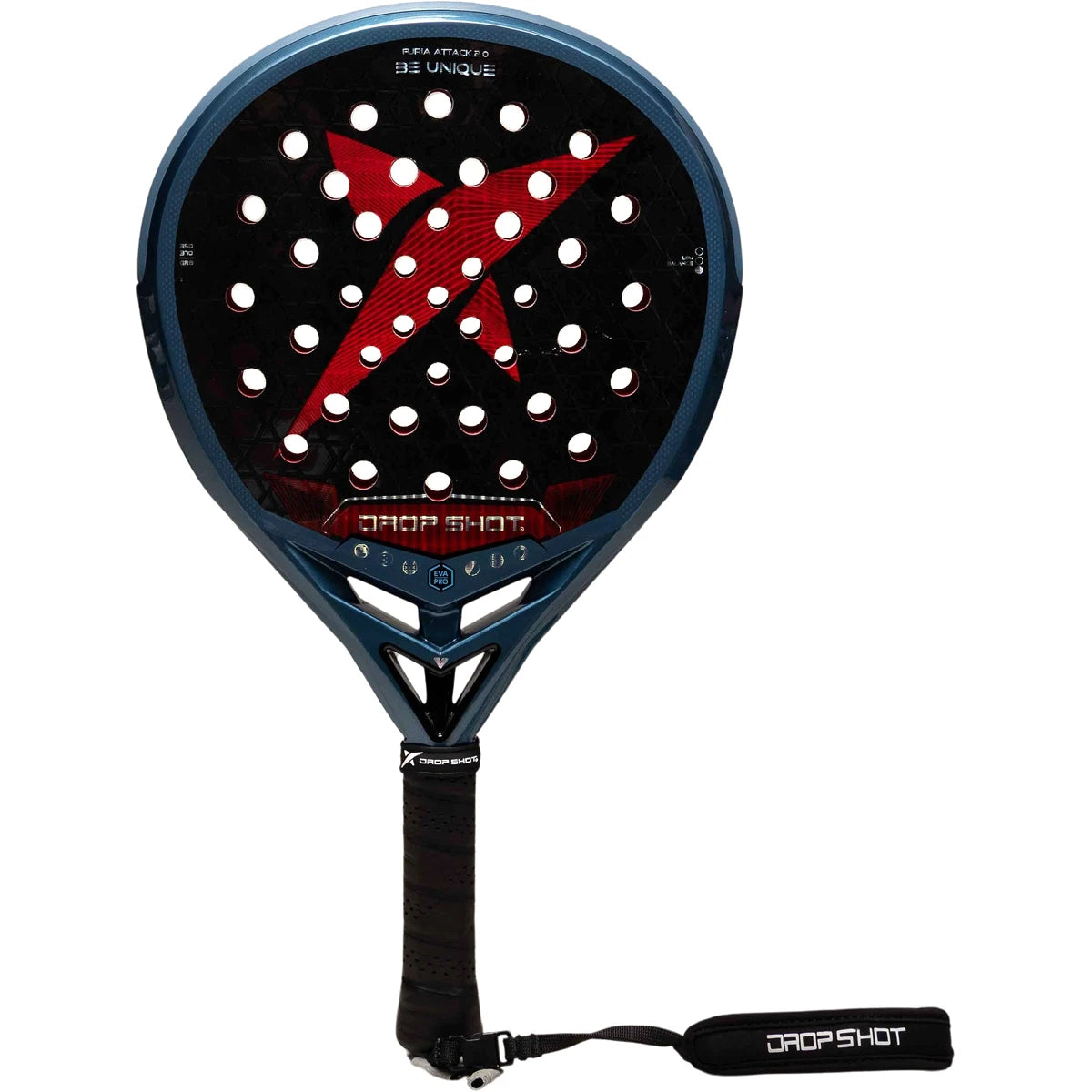 Padel Racket Test Drop Shot Furia Attack 2.0
