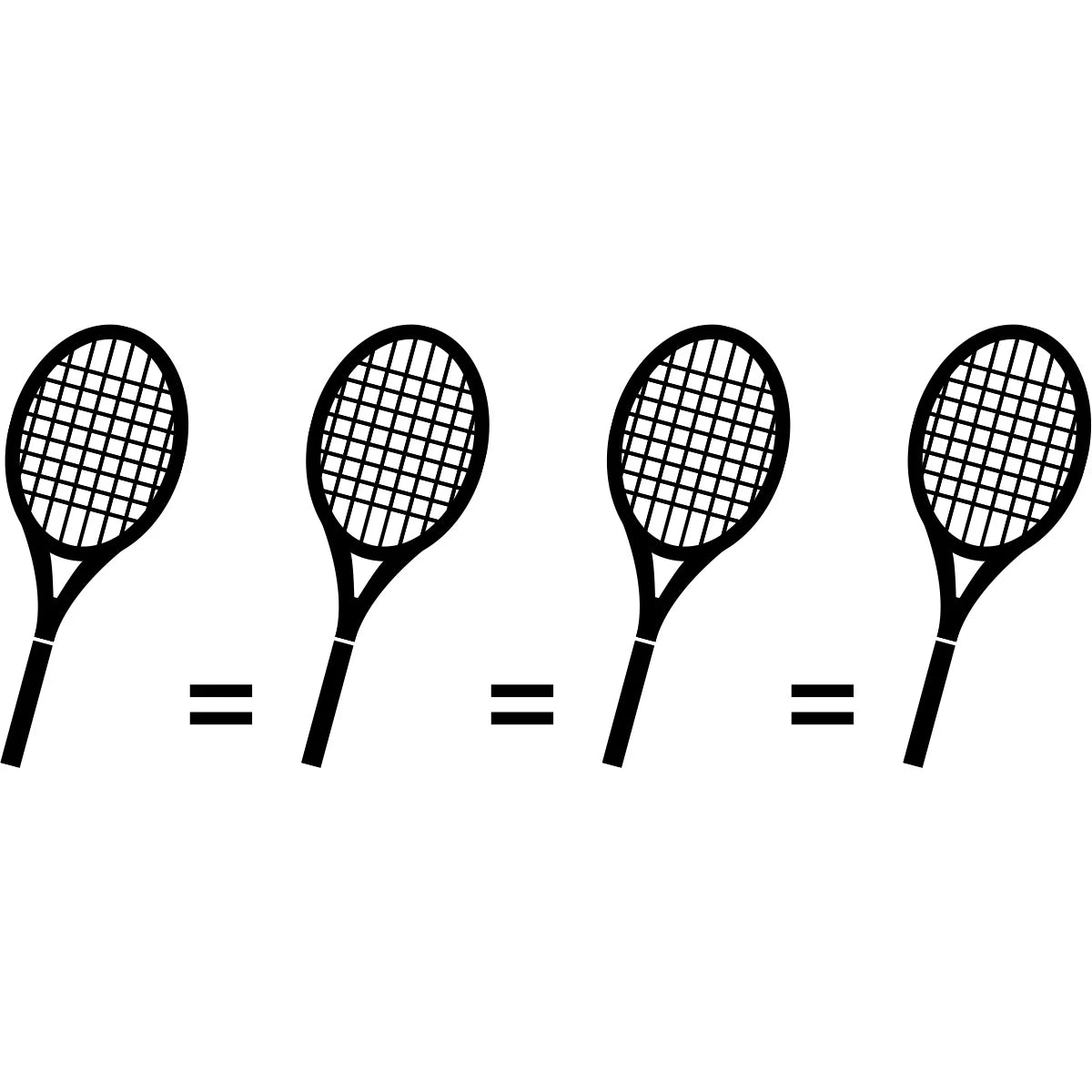 Match of 4 Rackets