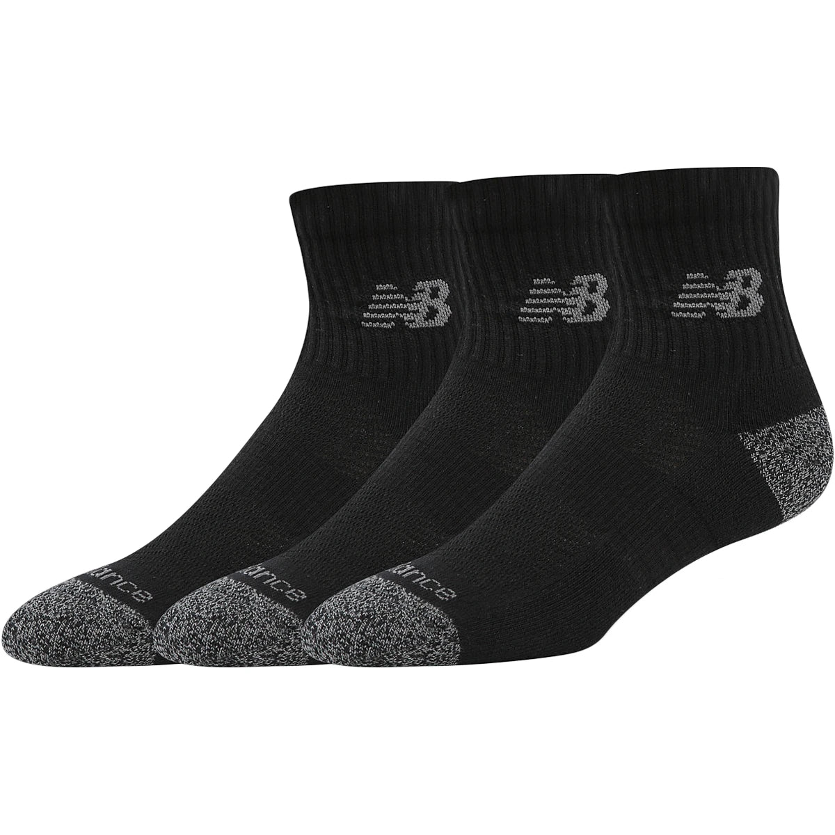 3 Pairs of New Balance Active Crew Socks (Ankle)