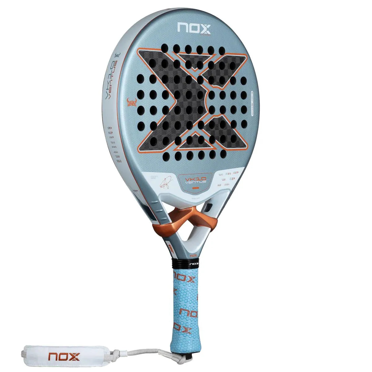 Padel Racket Test Nox VK10 Ventus Control 12K