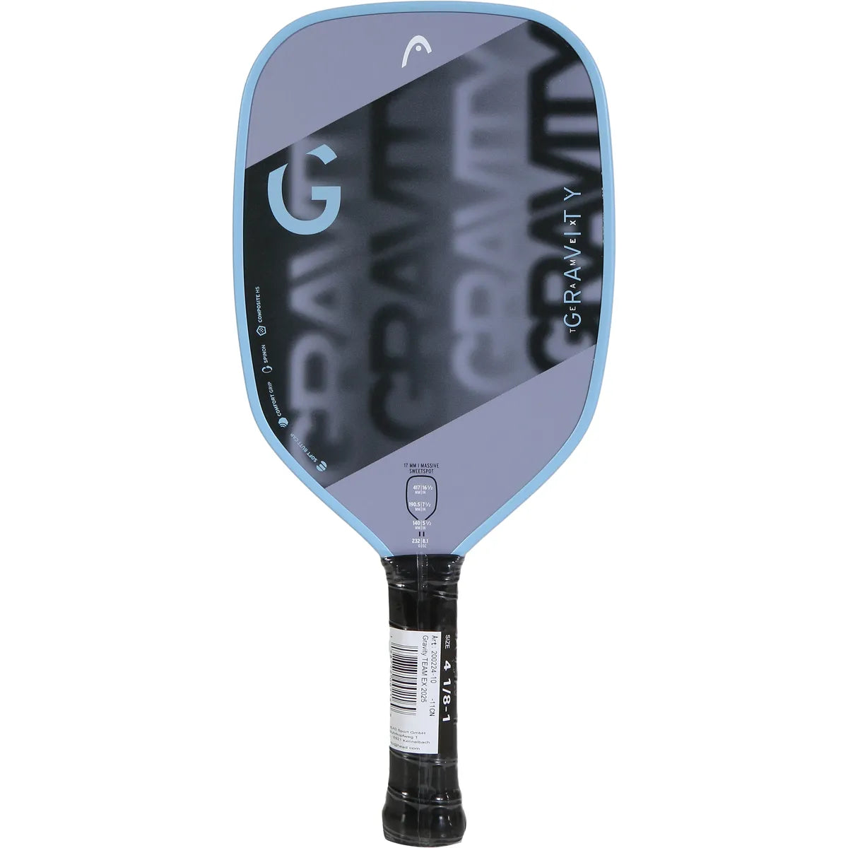 Head Gravity Team Pickleball Racket Ex
