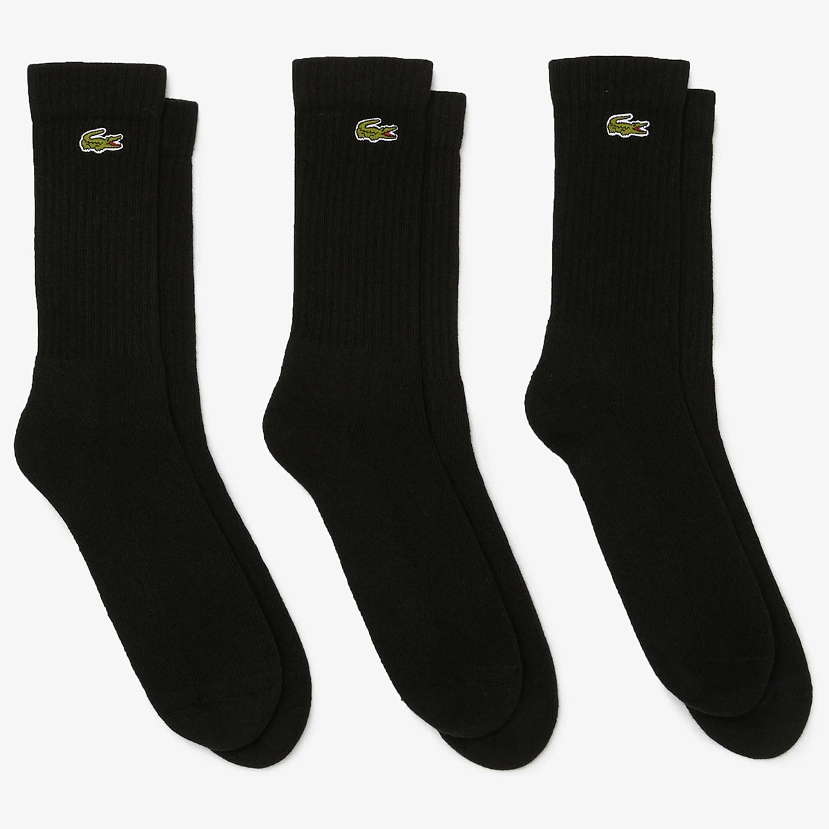 3 Pairs of Lacoste Athlete Socks (Mid)