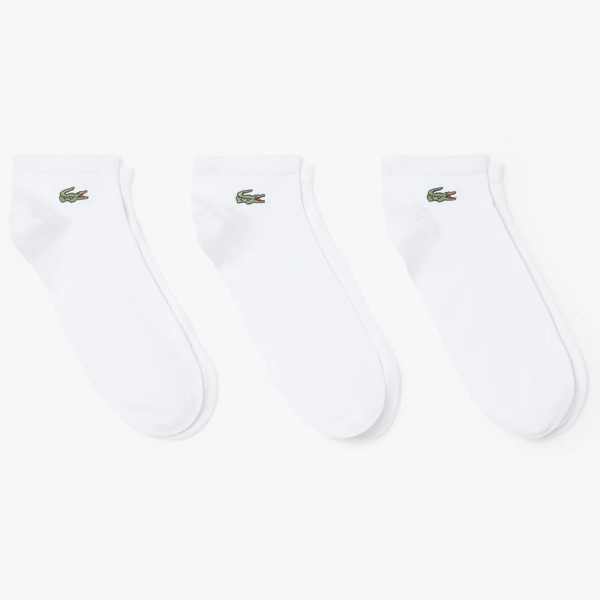 3 Pairs of Lacoste Classic Low Socks