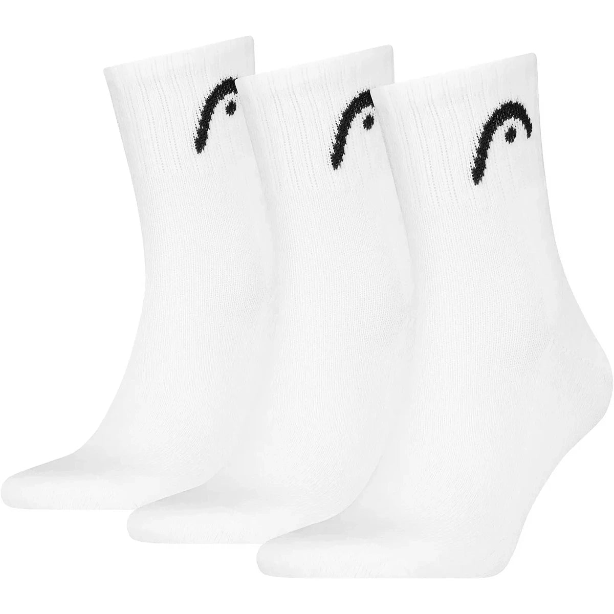 3 Pairs of Head Club Short Crew Socks