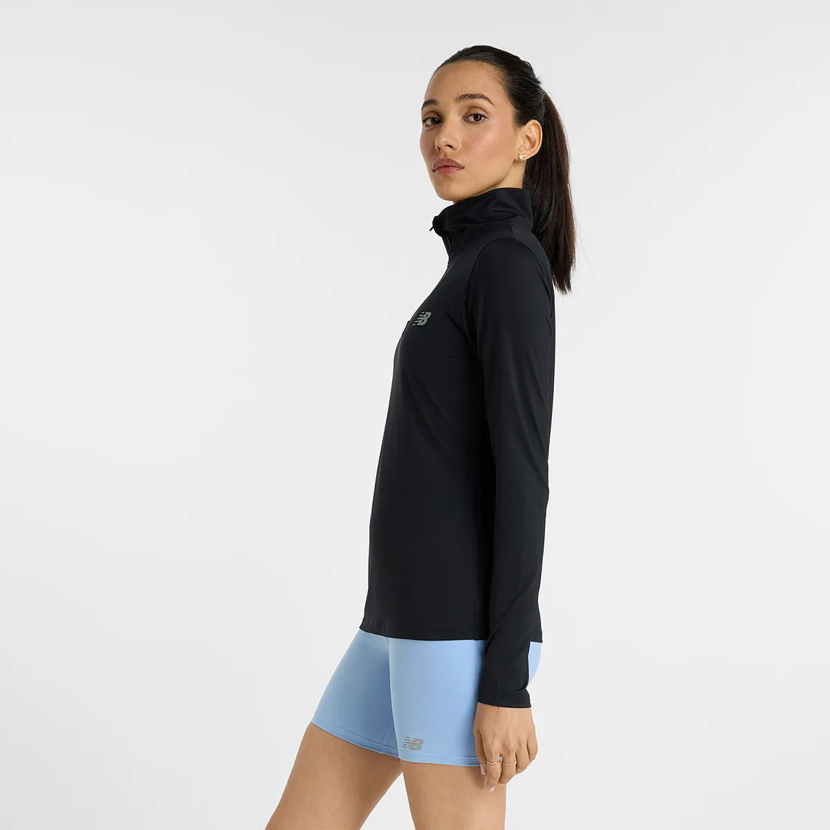 New Balance Women's Sport Quarter Zip T-Shirt