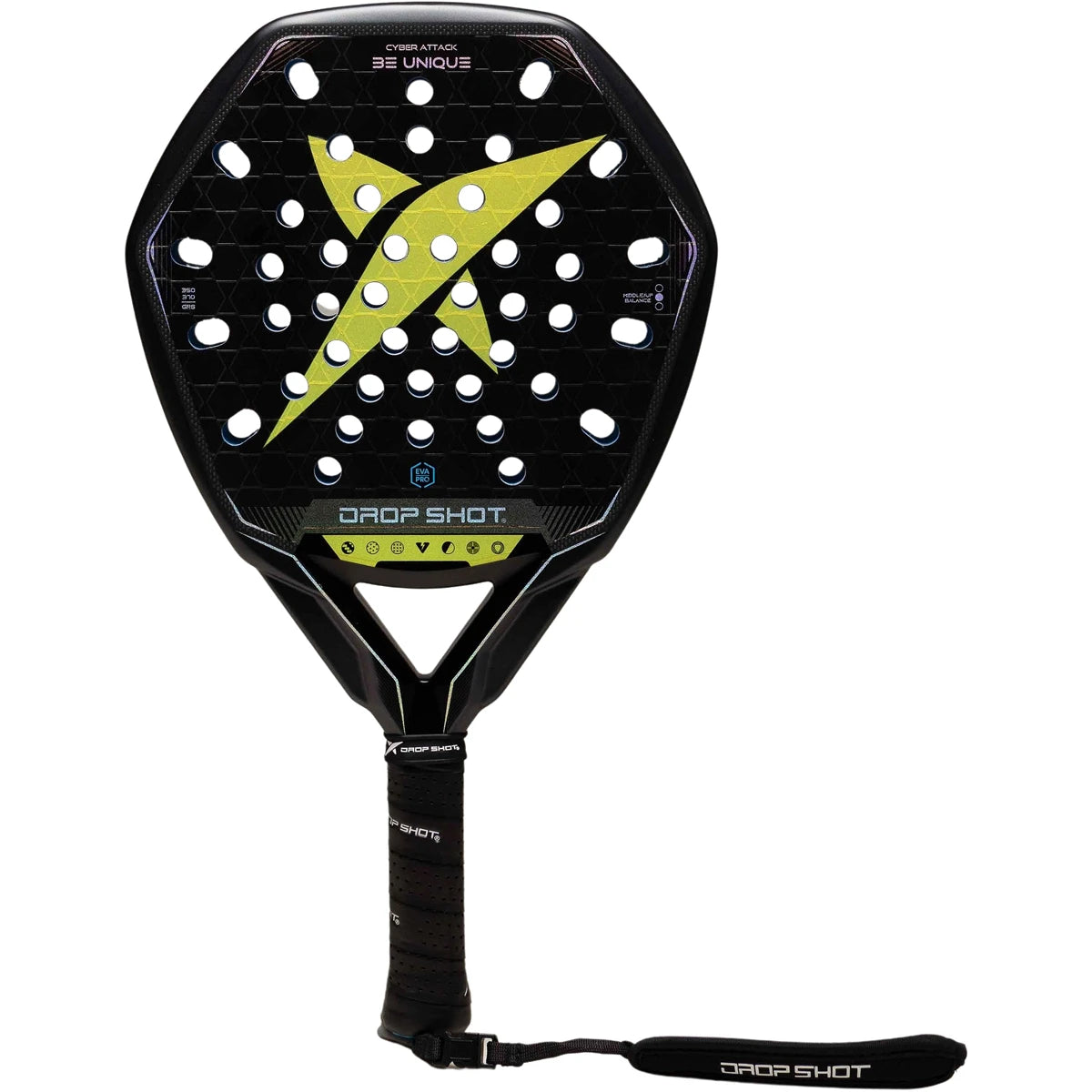 Padel Racket Test Drop Shot Cyber Attack