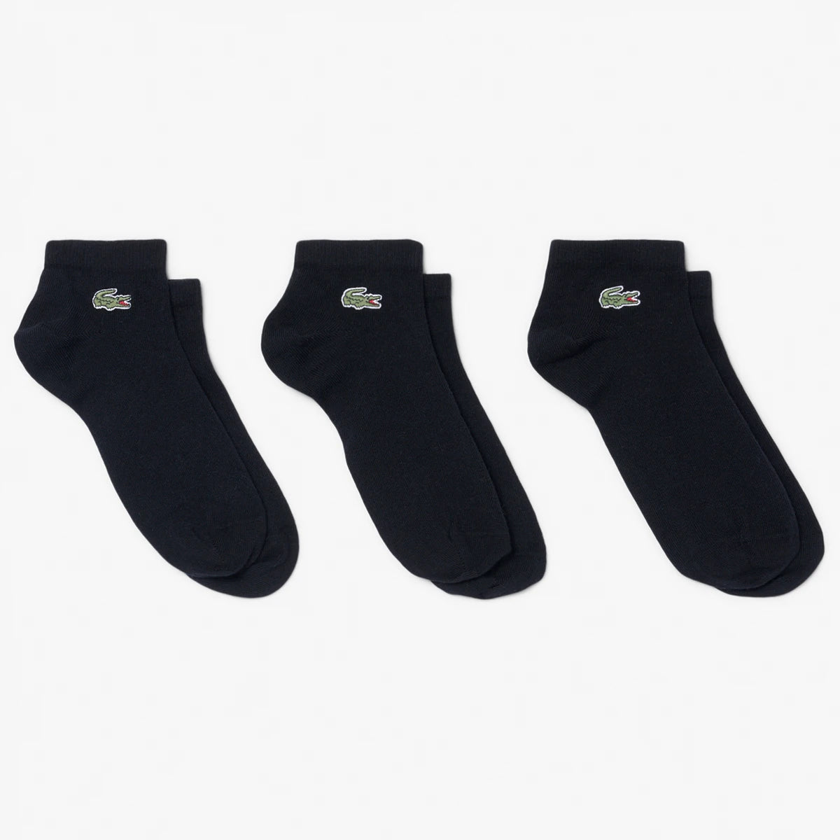 3 Pairs of Lacoste Classic Low Socks