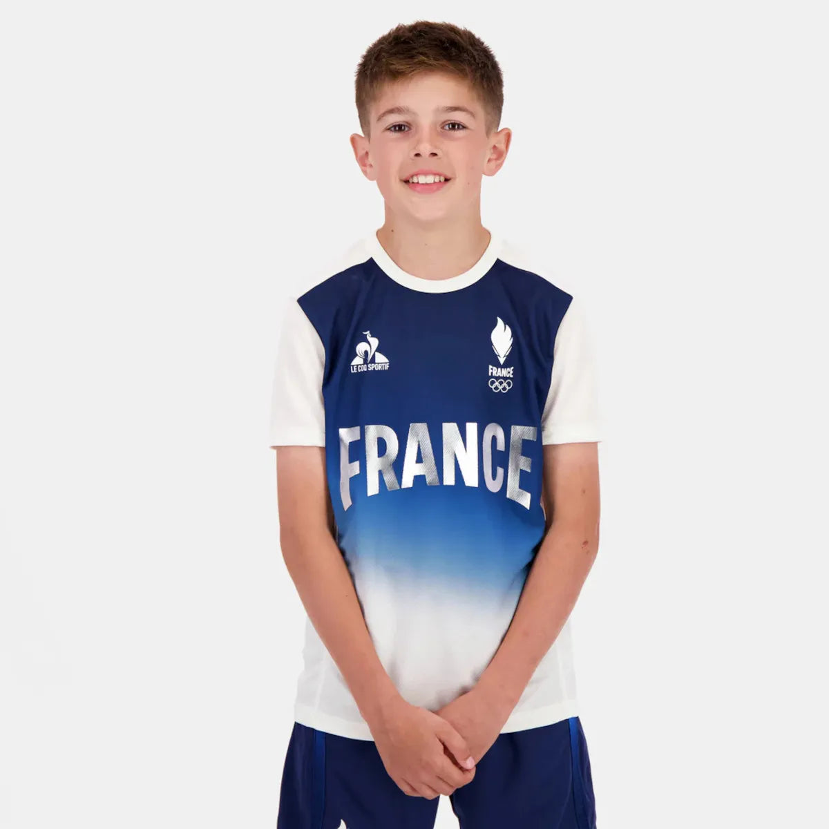 Le Coq Sportif Junior France Olympique Performance T-Shirt