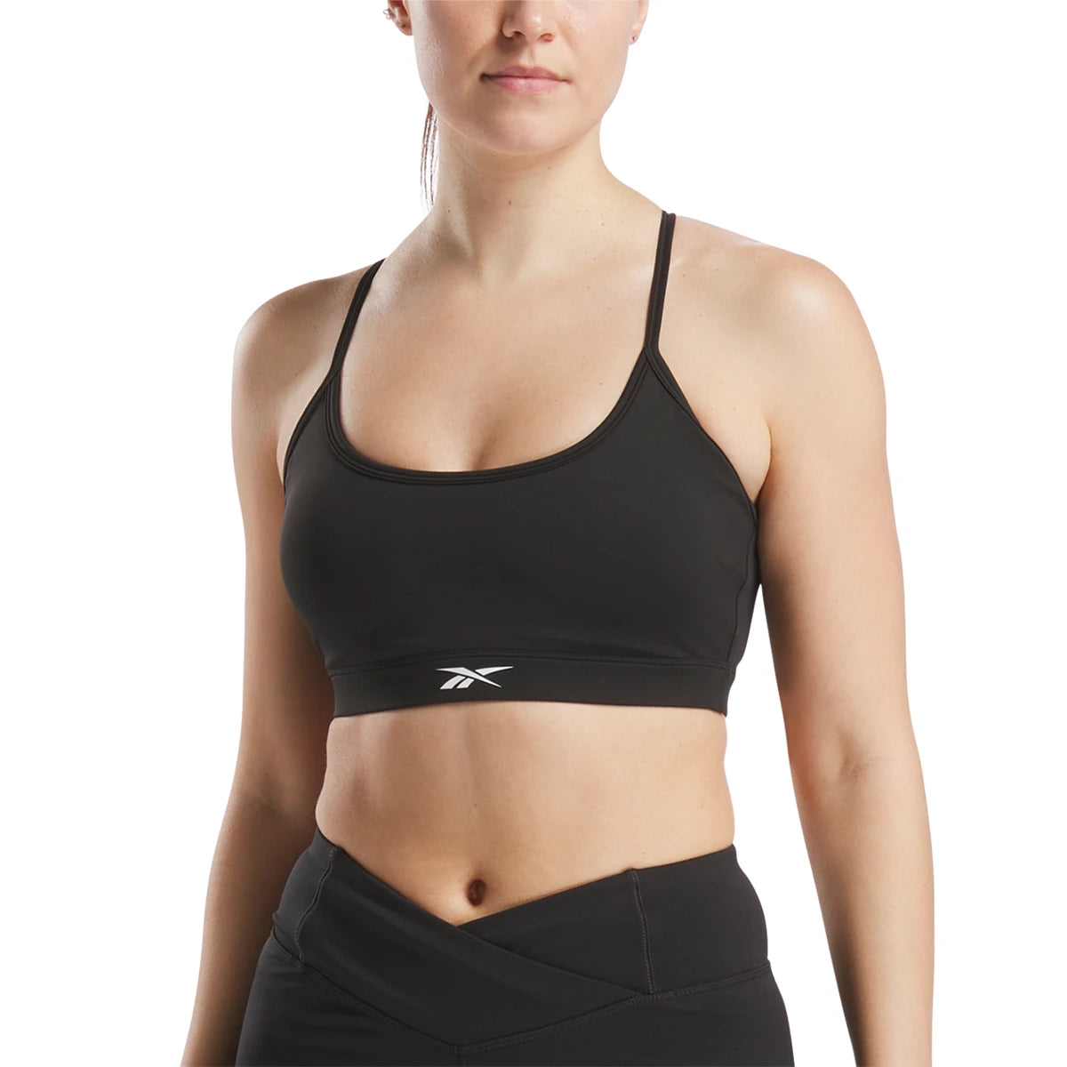 Reebok Women's Kendal Core Strappy Sports Bra