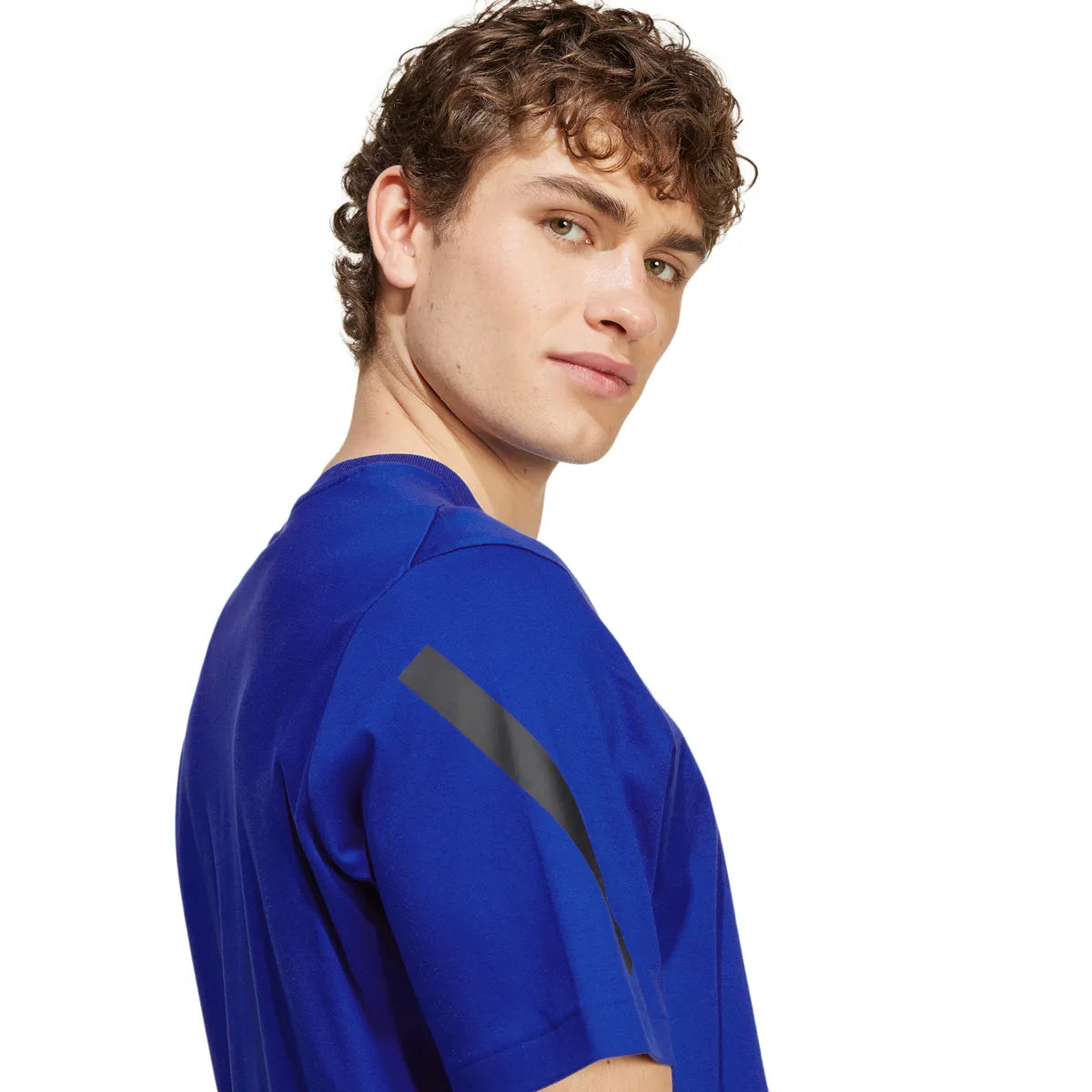 adidas Logo Fleece T-Shirt
