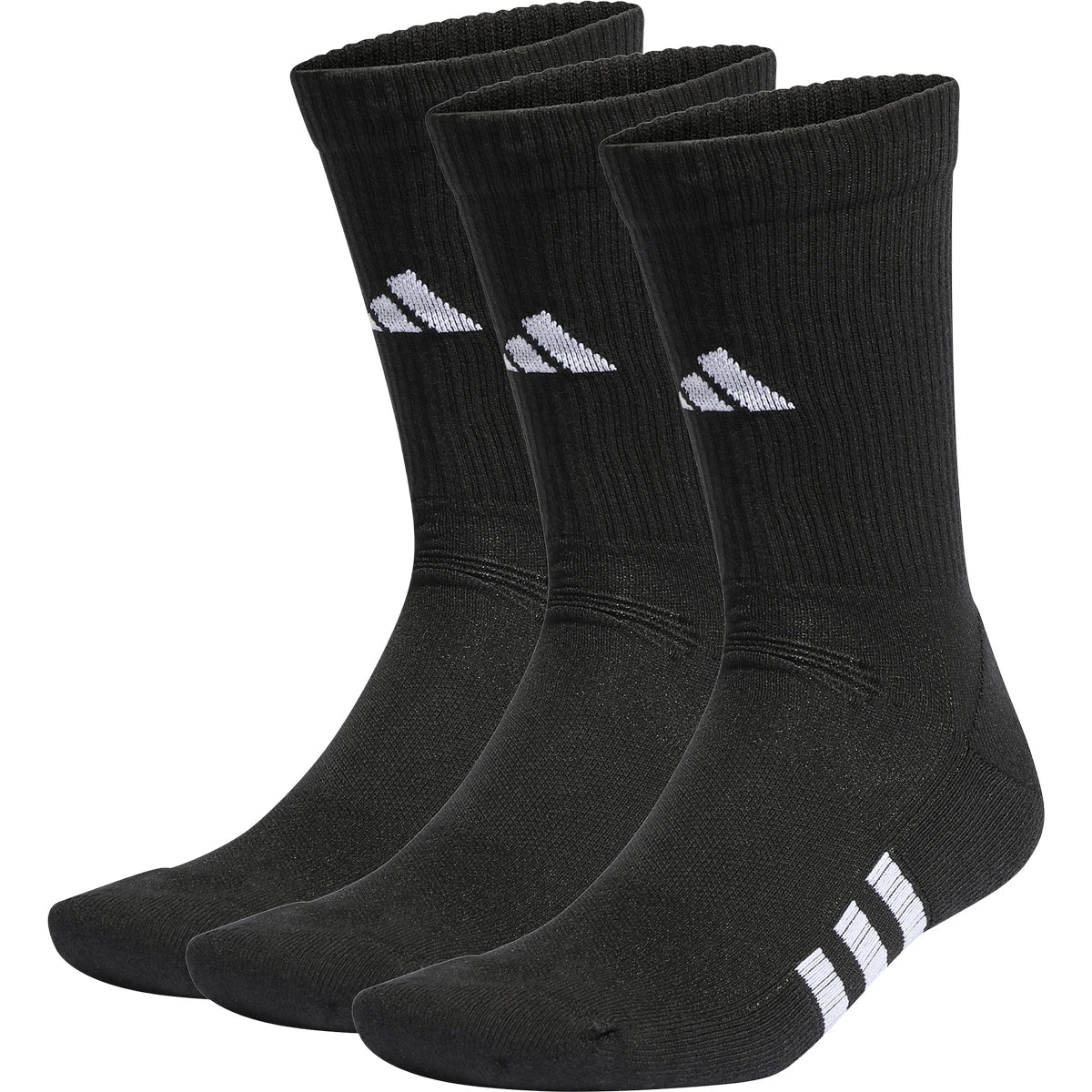 3 Pairs of adidas Cushioned Crew Socks (Mid)