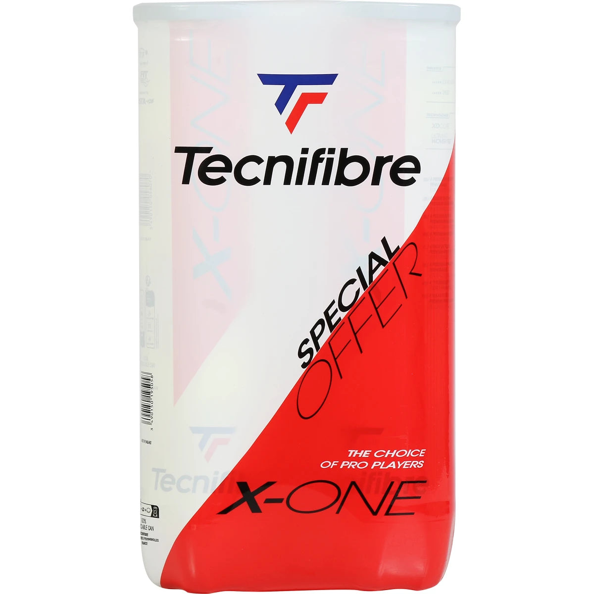 Bipack of 4 Tecnifibre X-One Balls