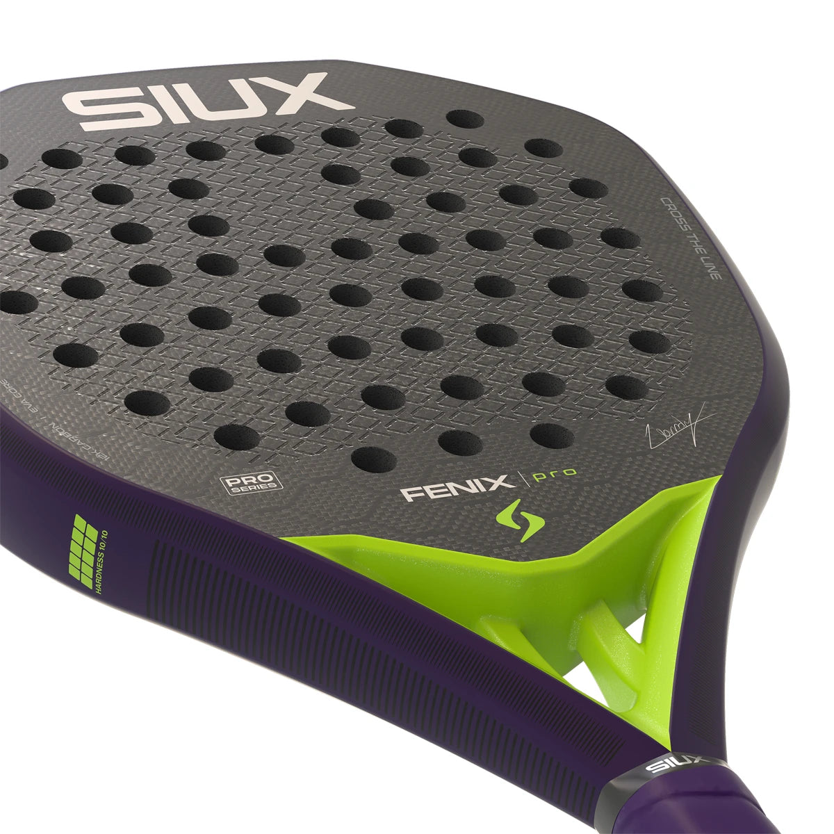 Siux Fenix Pro 2026 Glow Purple Padel Racket