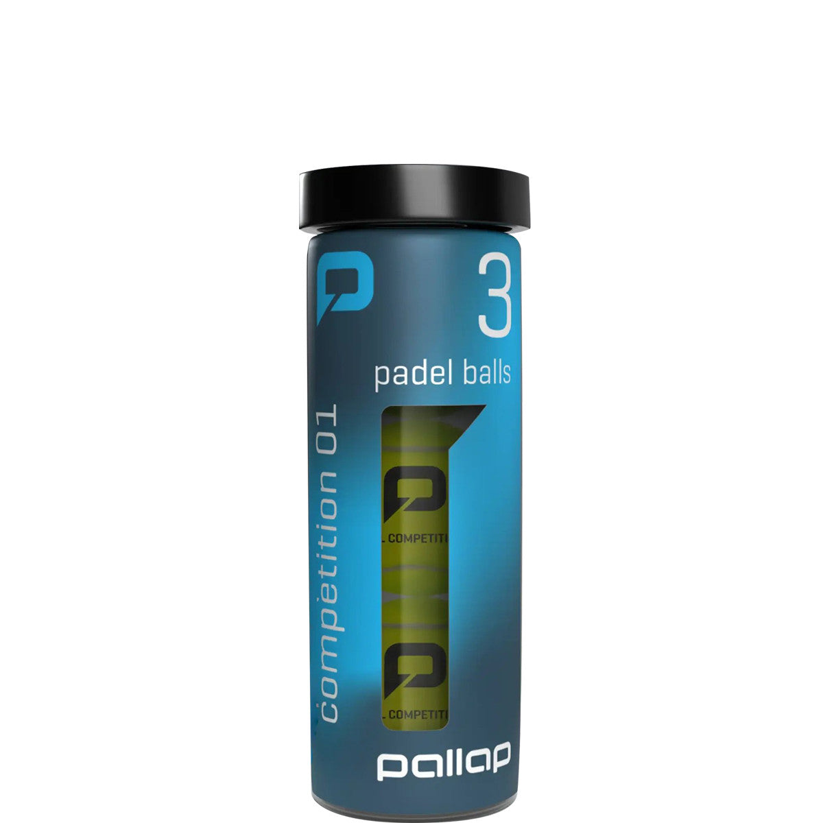 Tubes of 3 Padel Pallap Balls