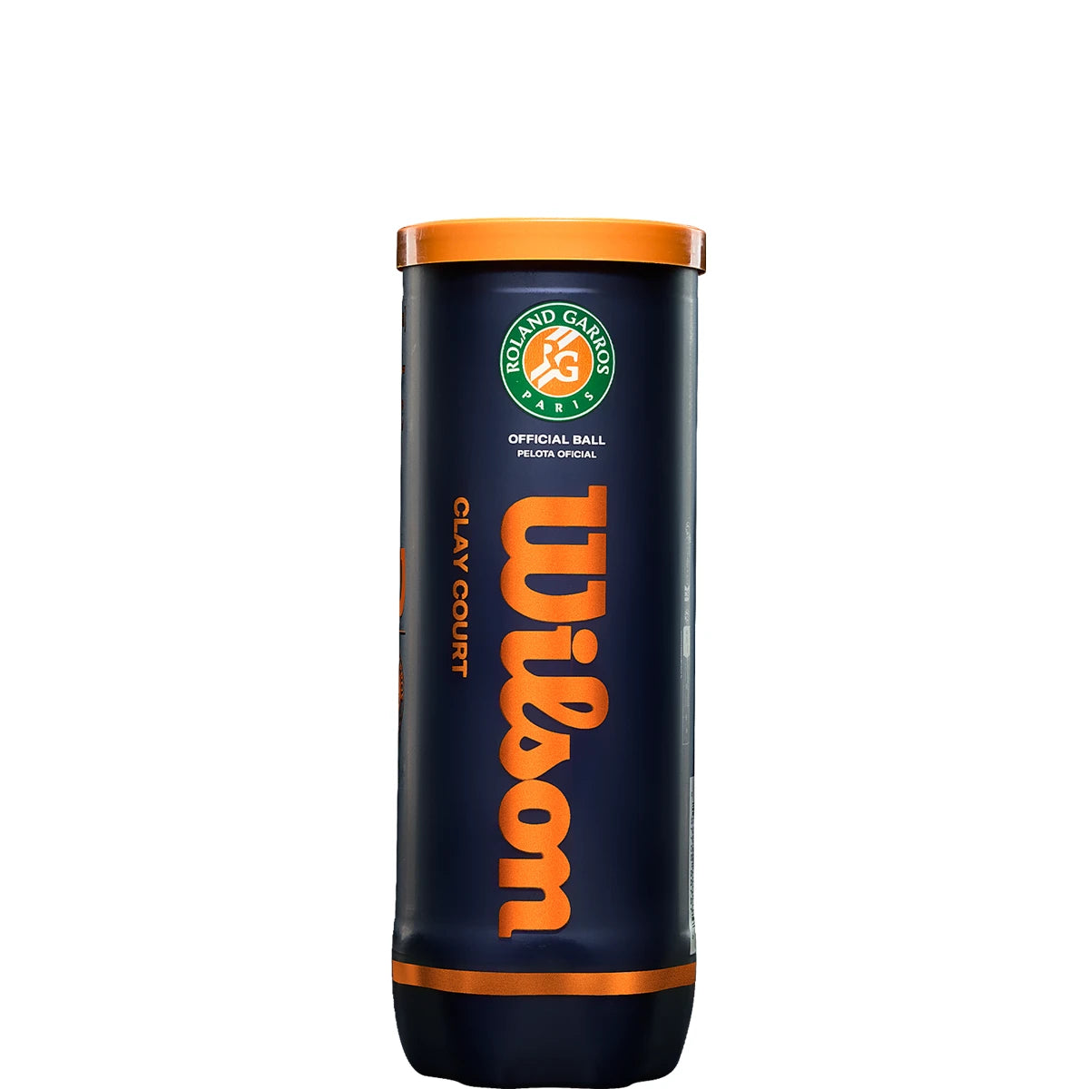 Tube of 3 Wilson Roland Garros Clay Court Balls
