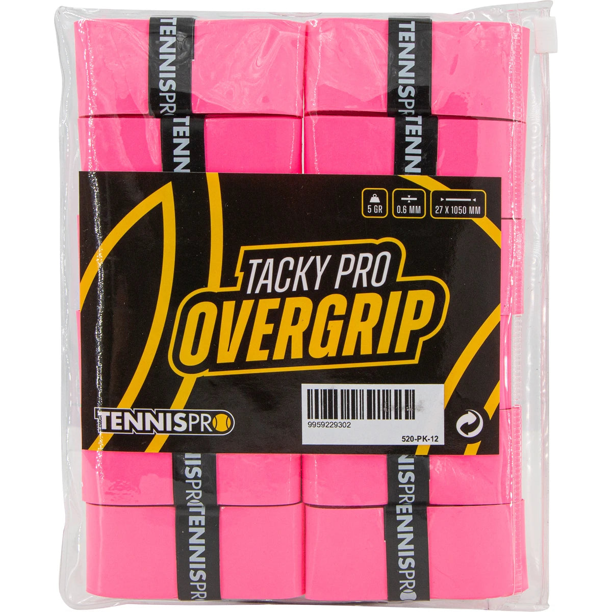 12 Tennispro Tacky Pro 2.0 Overgrips
