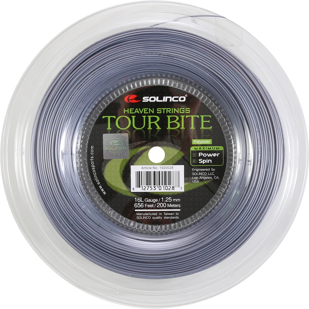 Solinco Tour Bite Reel (200 Metres)