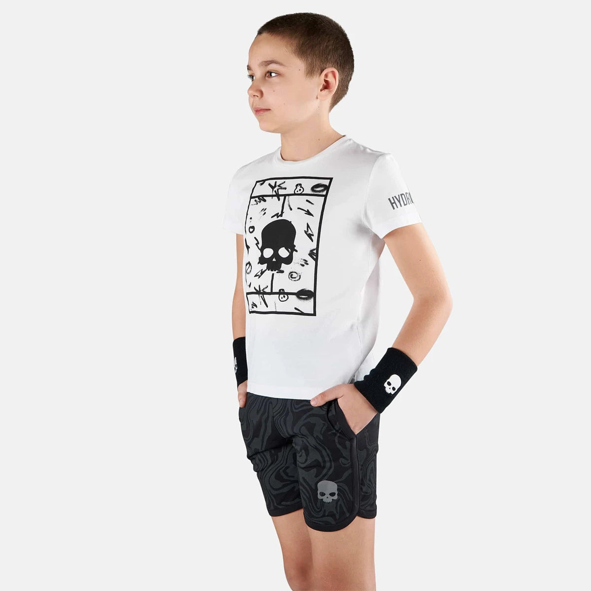 T-Shirt Hydrogen Junior Boy Tennis Court