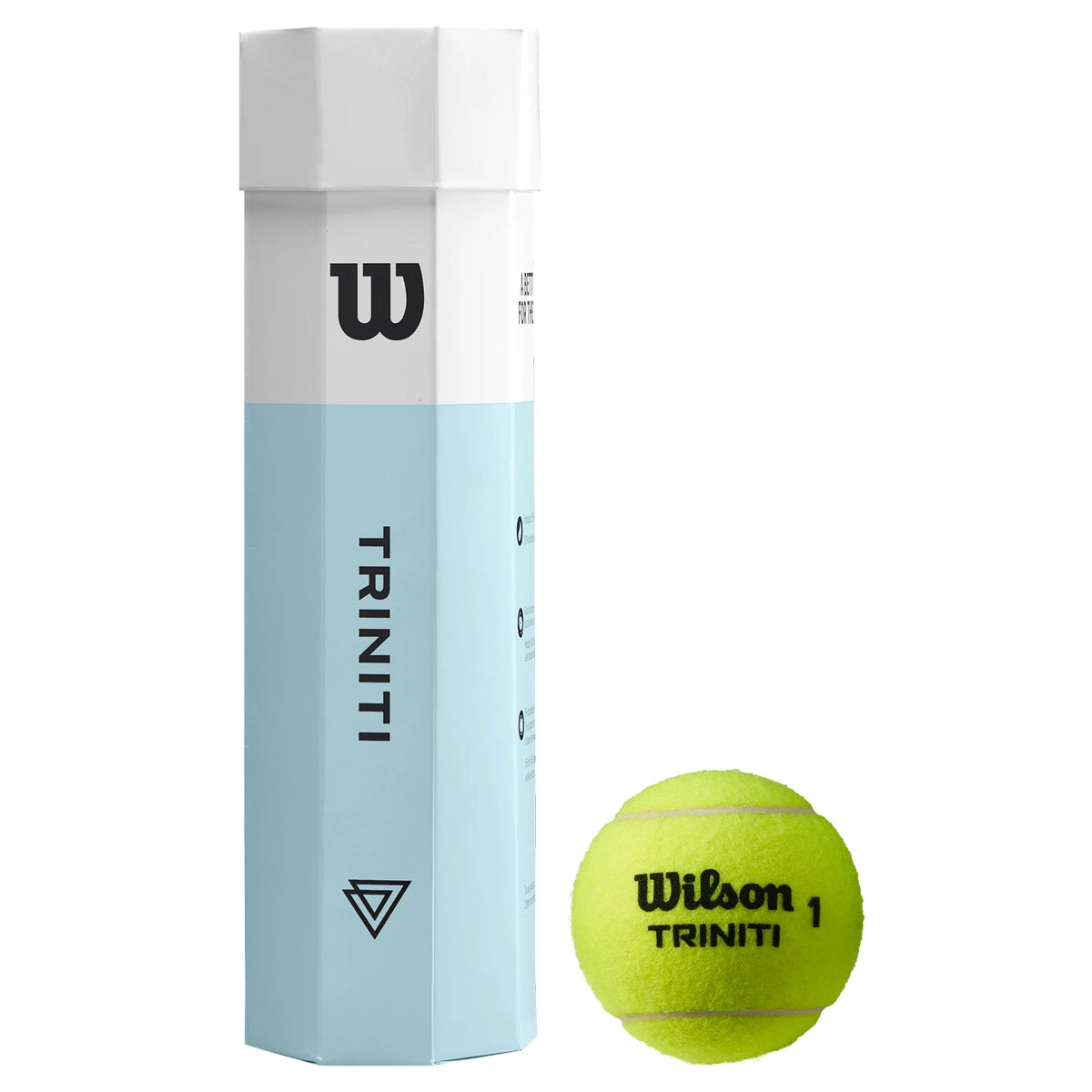 Tube of 4 Wilson Triniti Tennis Balls