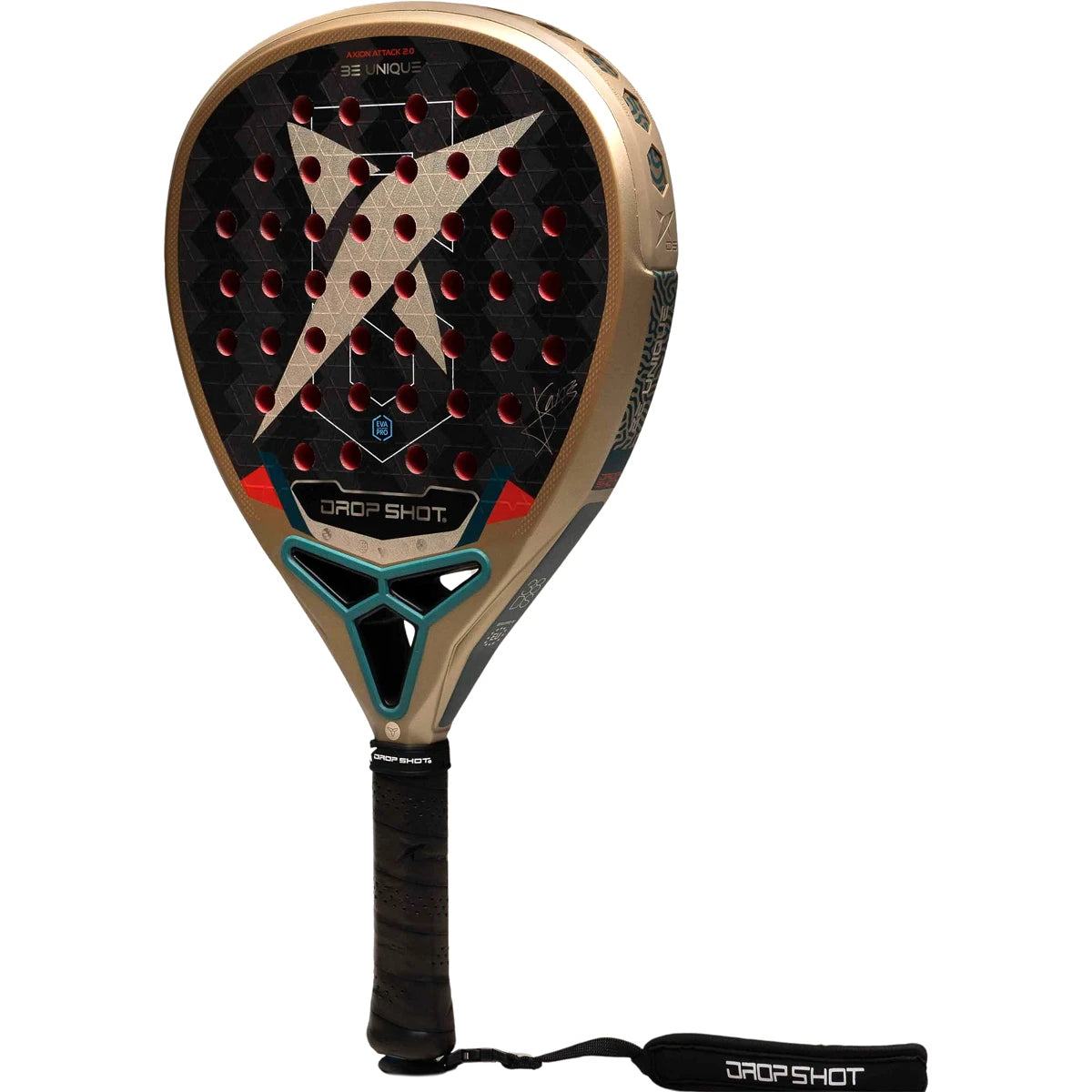 Padel Racket Test Drop Shot Axion Attack 2.0