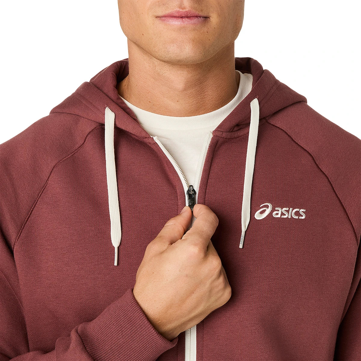 Asics Hoody Fleece Full Zip Sweatshirt