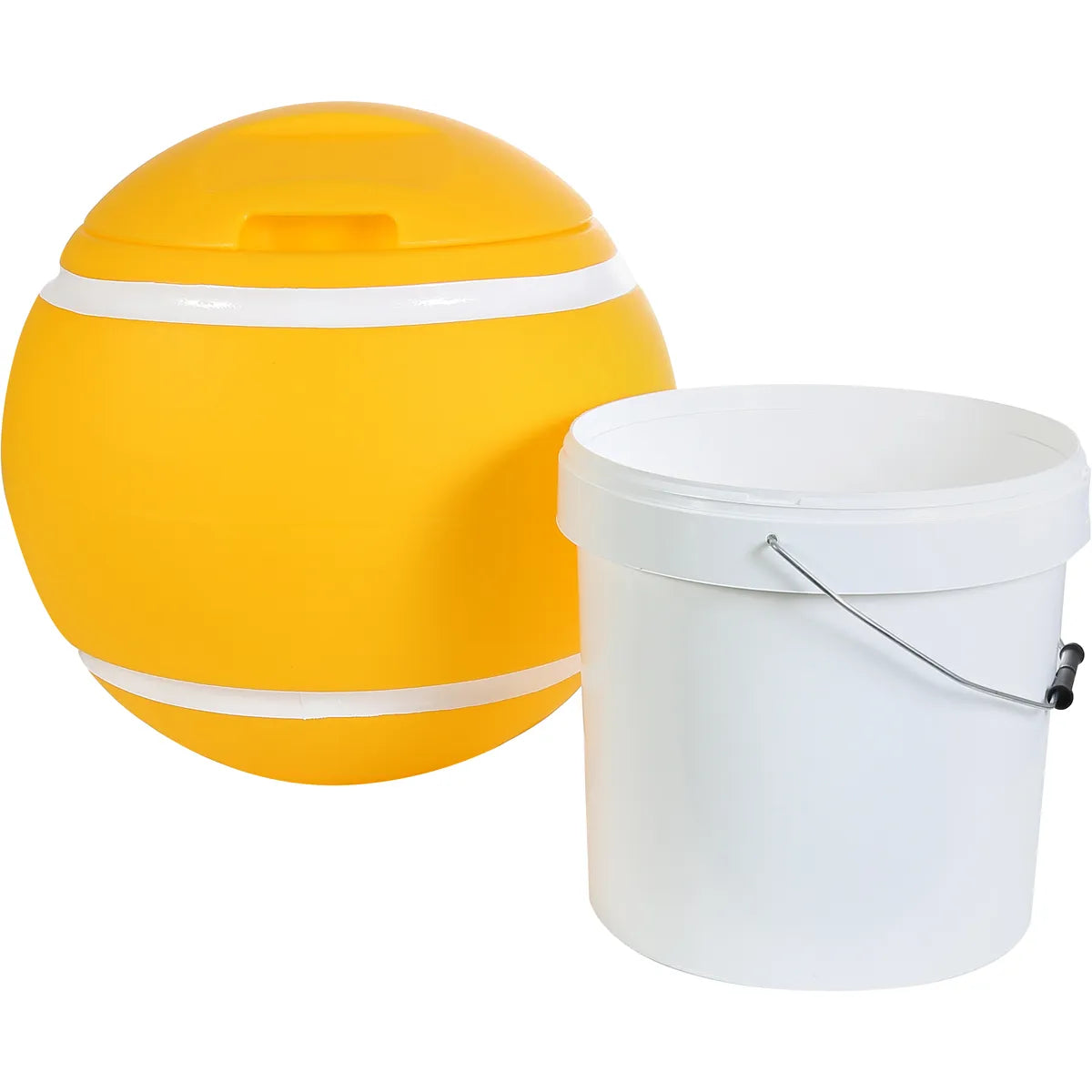 Yellow Ball Bin