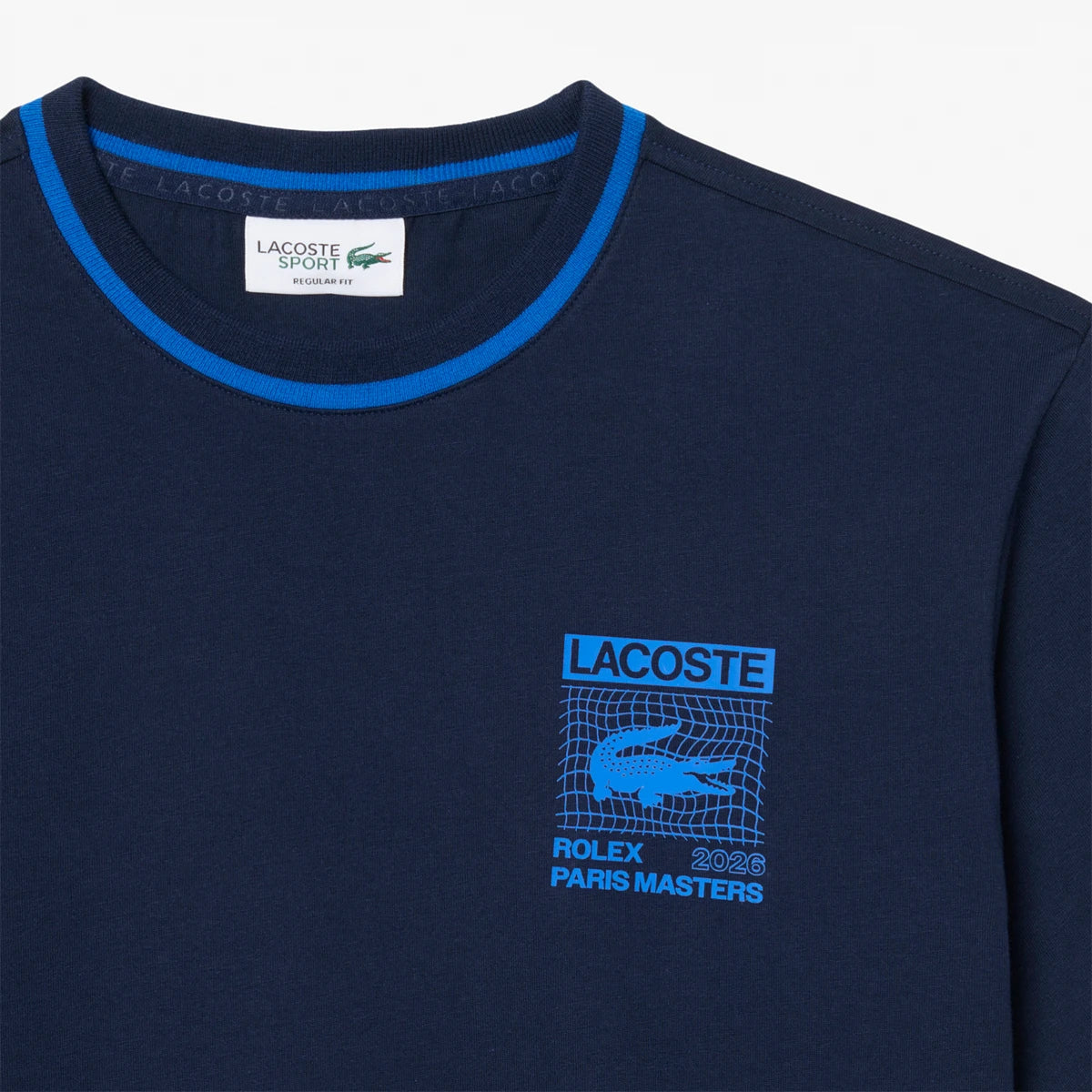 Lacoste Rolex Paris Masters Graphic T-Shirt
