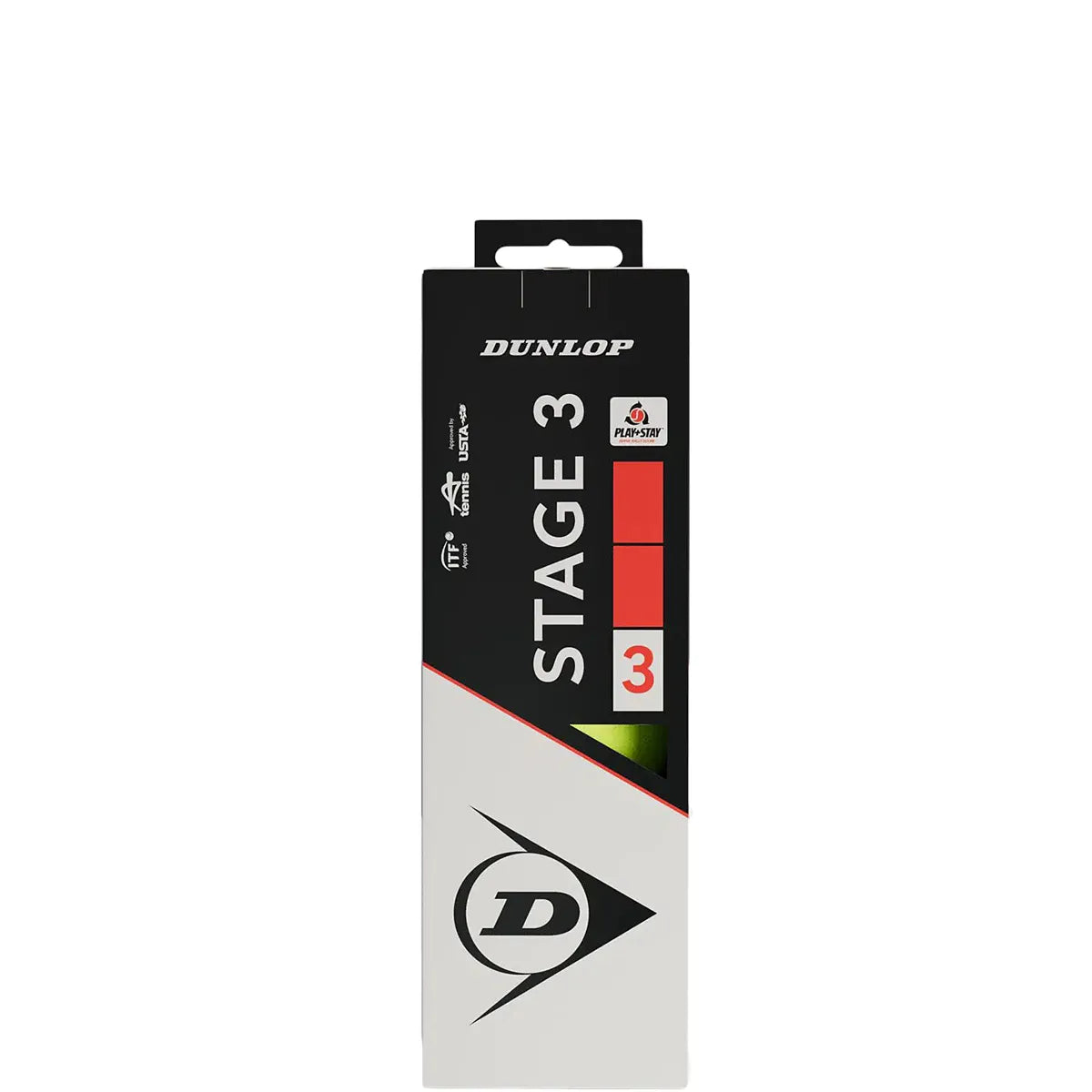 Bag of 3 Dunlop Mini Tennis Stage 3 Balls