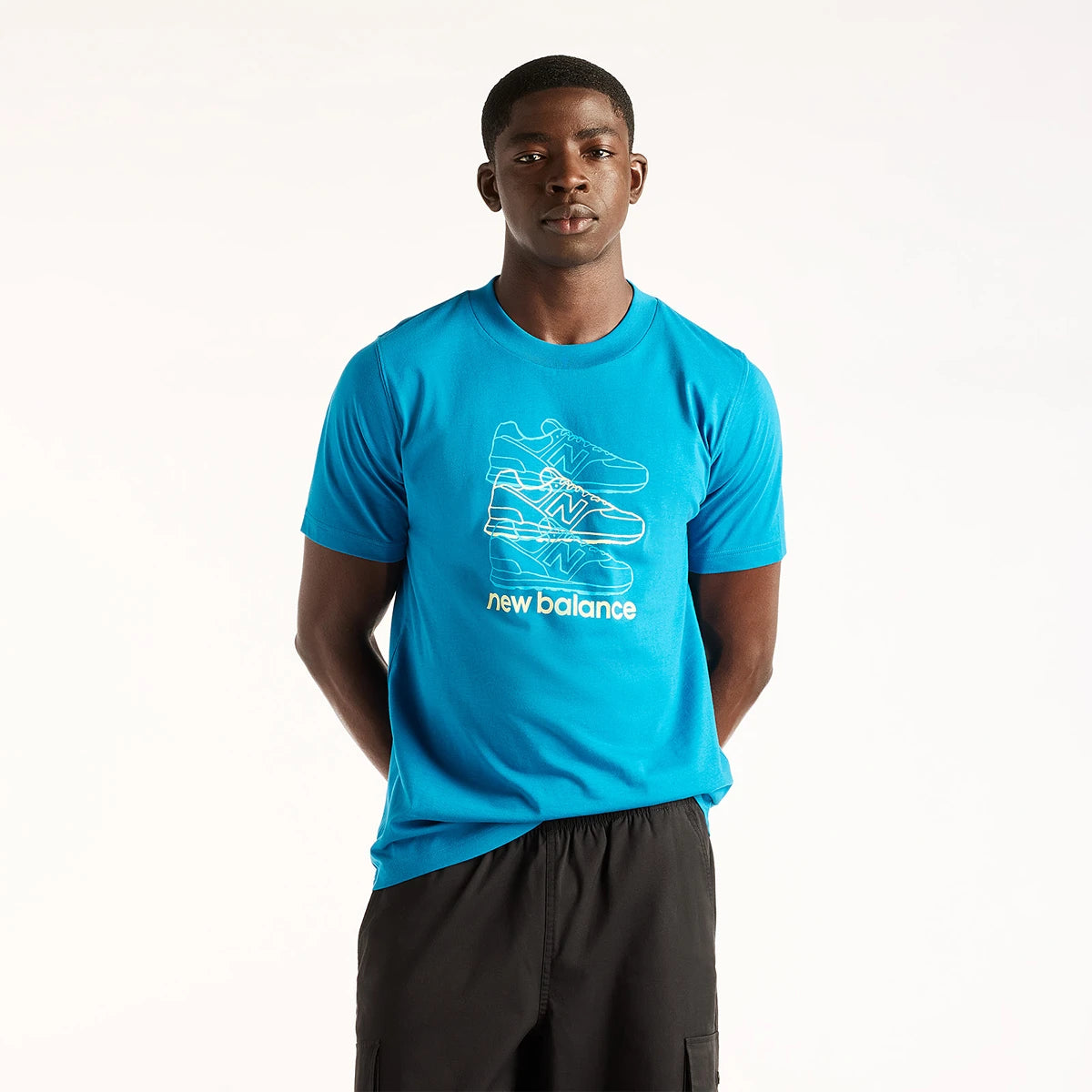 T-Shirt New Balance Layered 574 Relaxed
