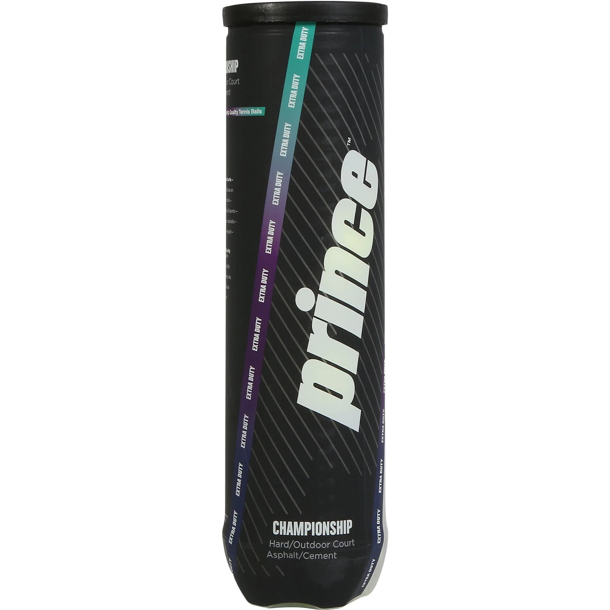 Tube of 4 Prince Championship Tennis balls
