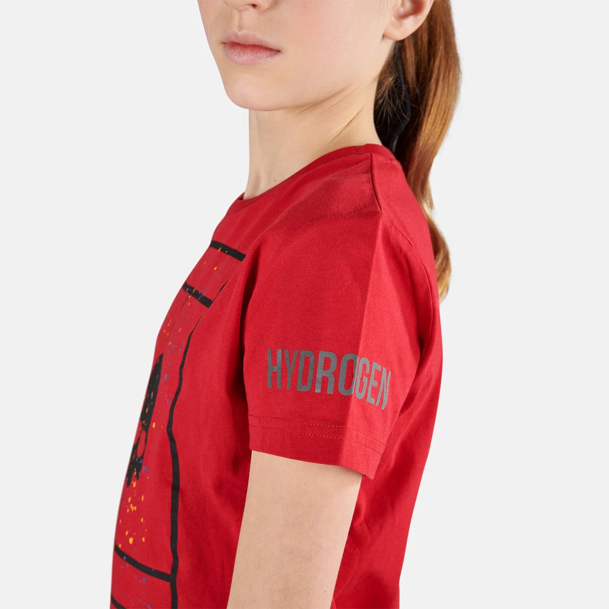 T-Shirt Hydrogen Junior Boy Tennis Court