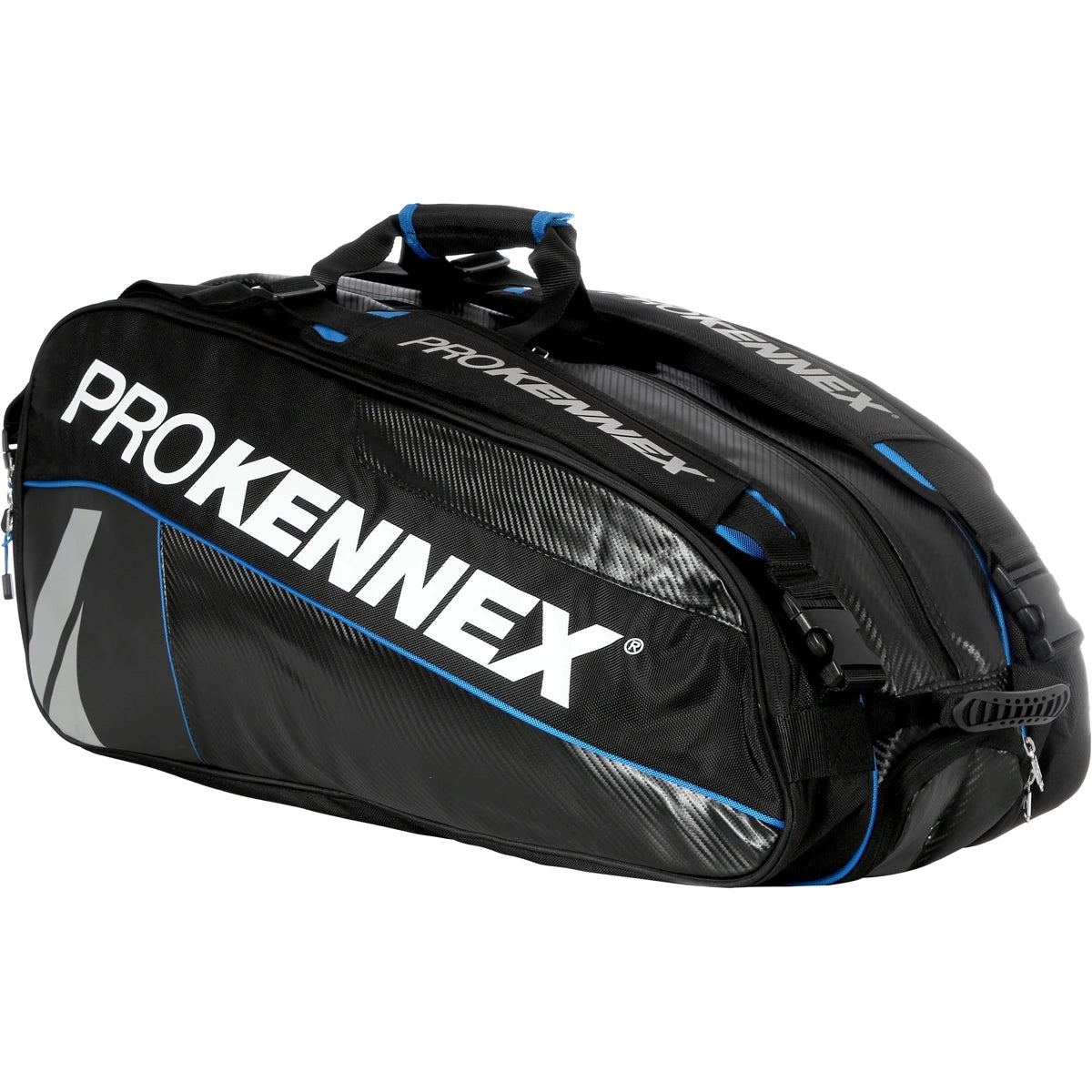 Thermo Pro Kennex Triple Black/Blue Tennis Bag