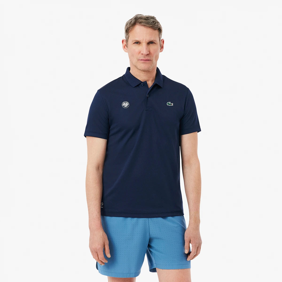 Polo Lacoste Medvedev On Court Graphic