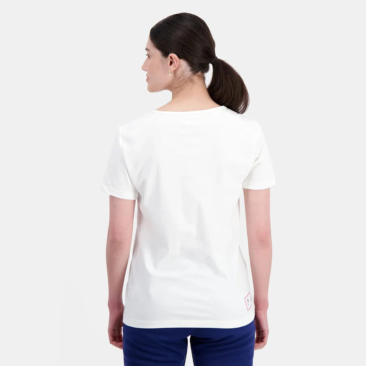 Le Coq Sportif V-Neck T-Shirt Paris 2024 Essential