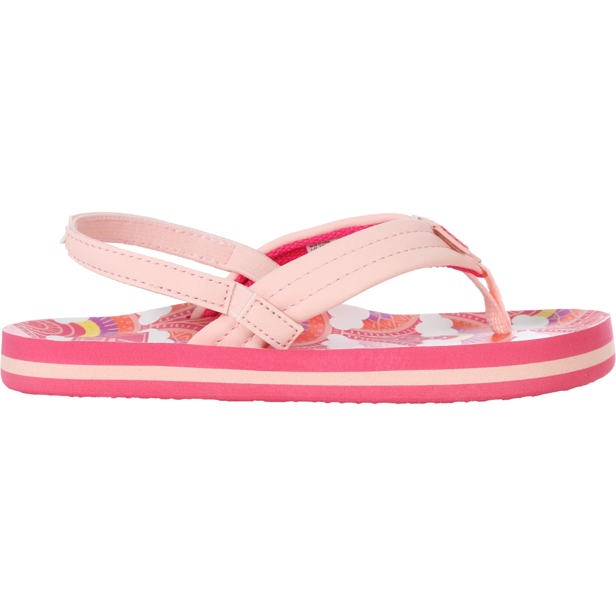 Junior Flip-Flop Reef Little Ahi Rainbows And Clouds