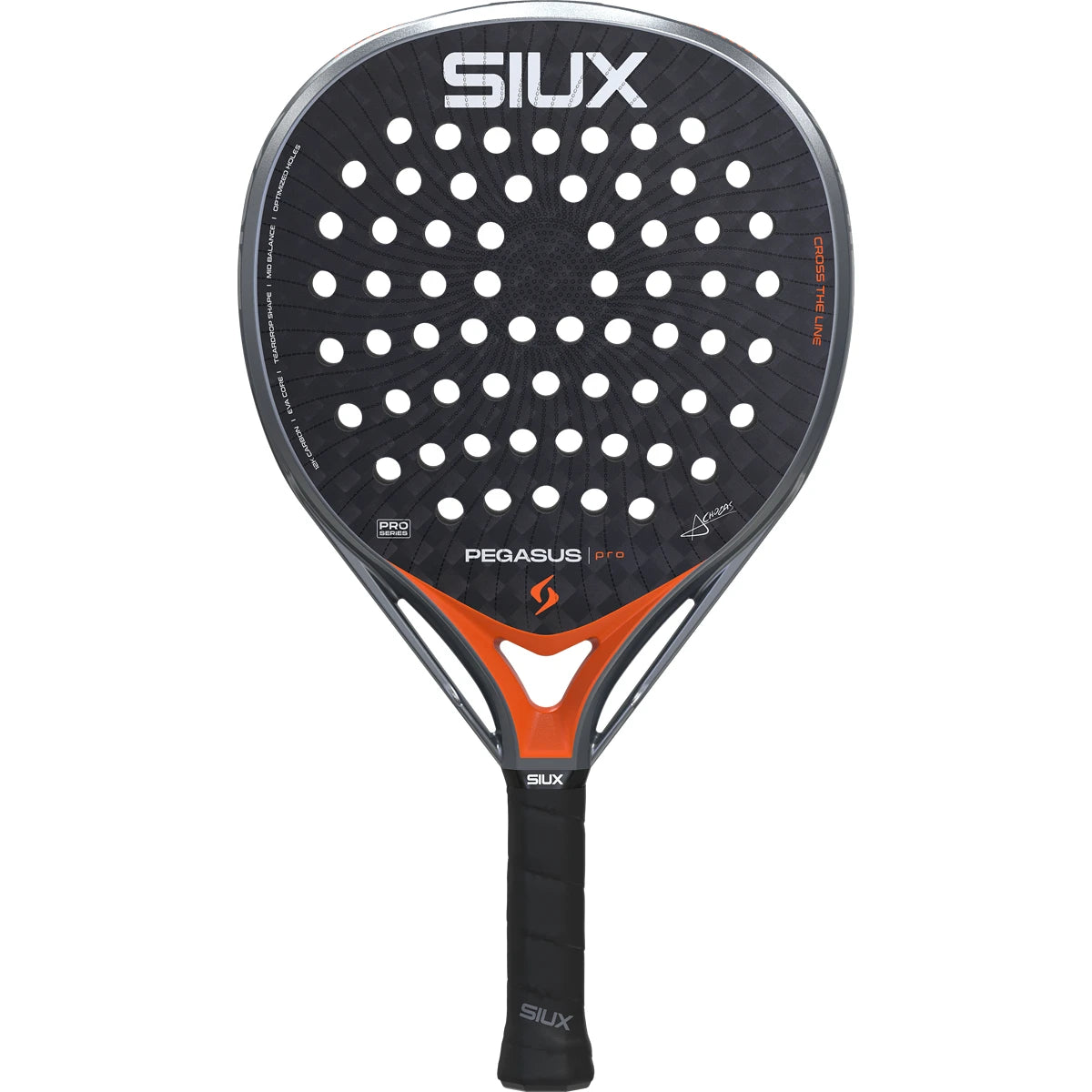 Siux Pegasus Pro 2026 Lava Orange Padel racket