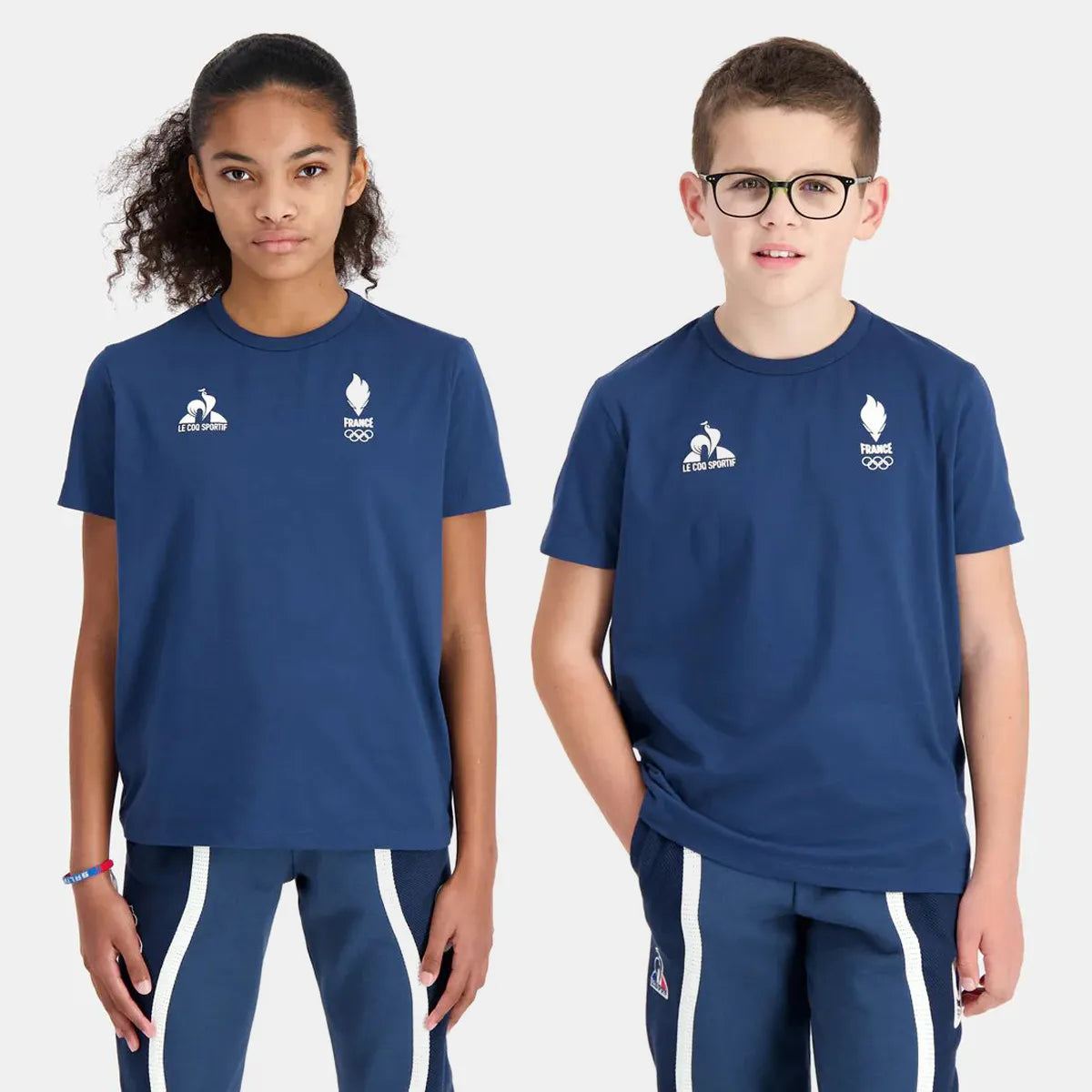Le Coq Sportif Junior France Olympic Village T-Shirt