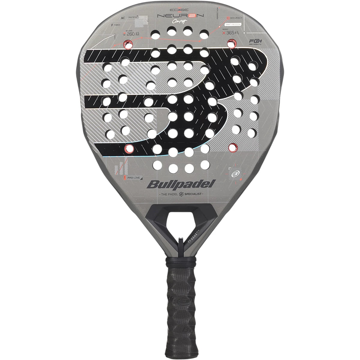 Test Racket Padel Bullpadel Neuron 02 Edge Comfort 27