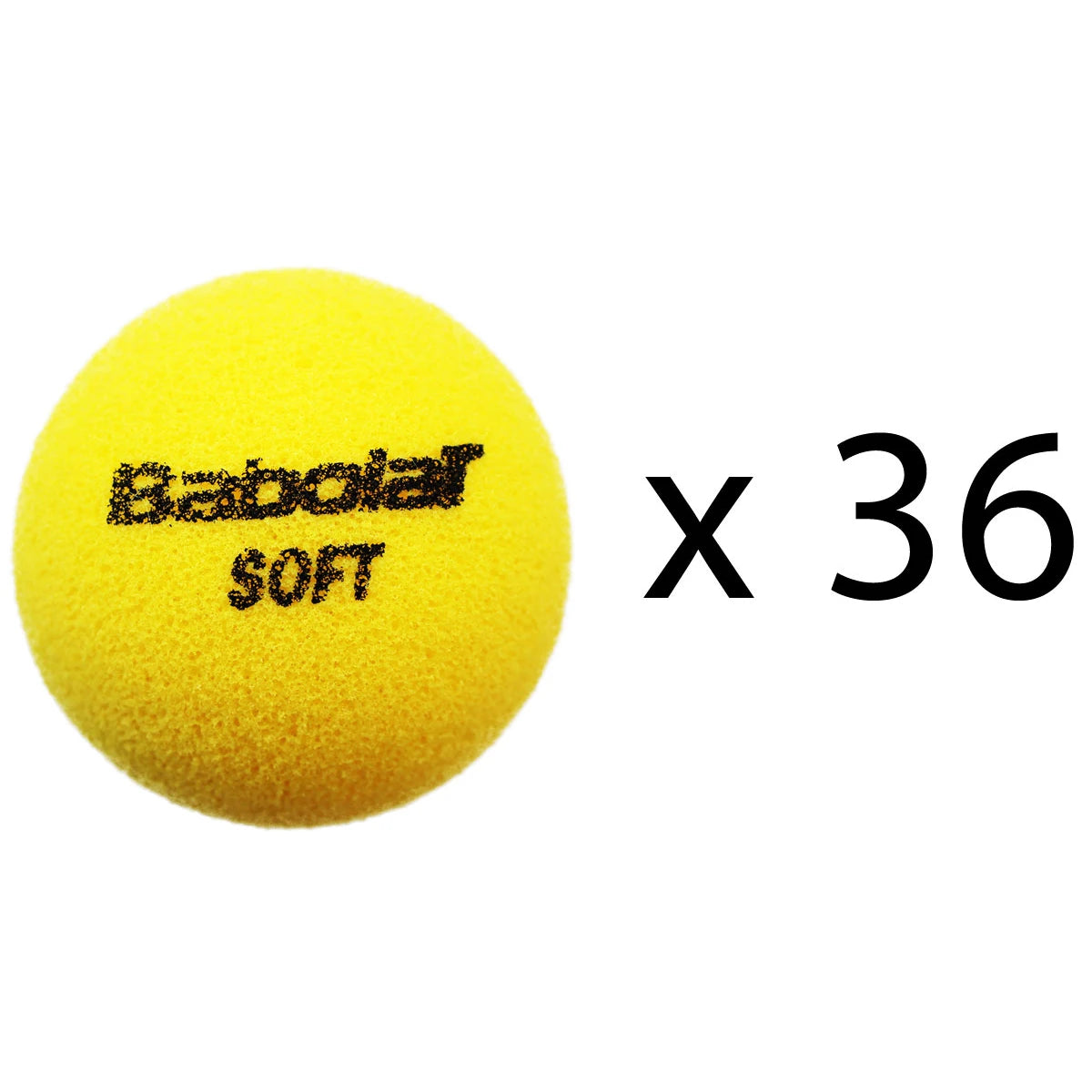 Bag of 36 Babolat Soft Foam Balls