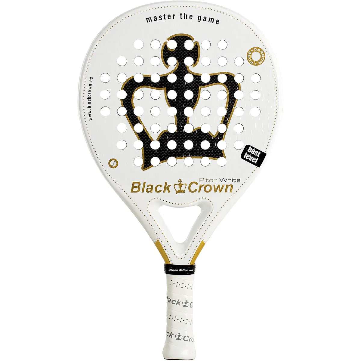 Padel racket Black Crown Piton White