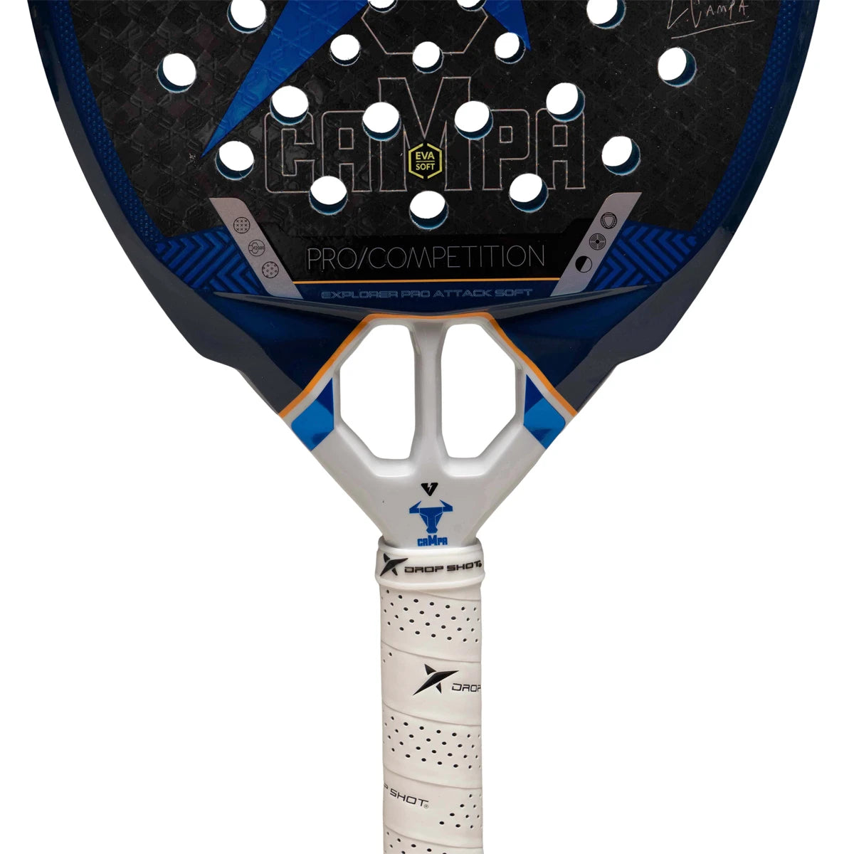 Padel Racket Test Drop Shot Explorer Pro Attack Soft