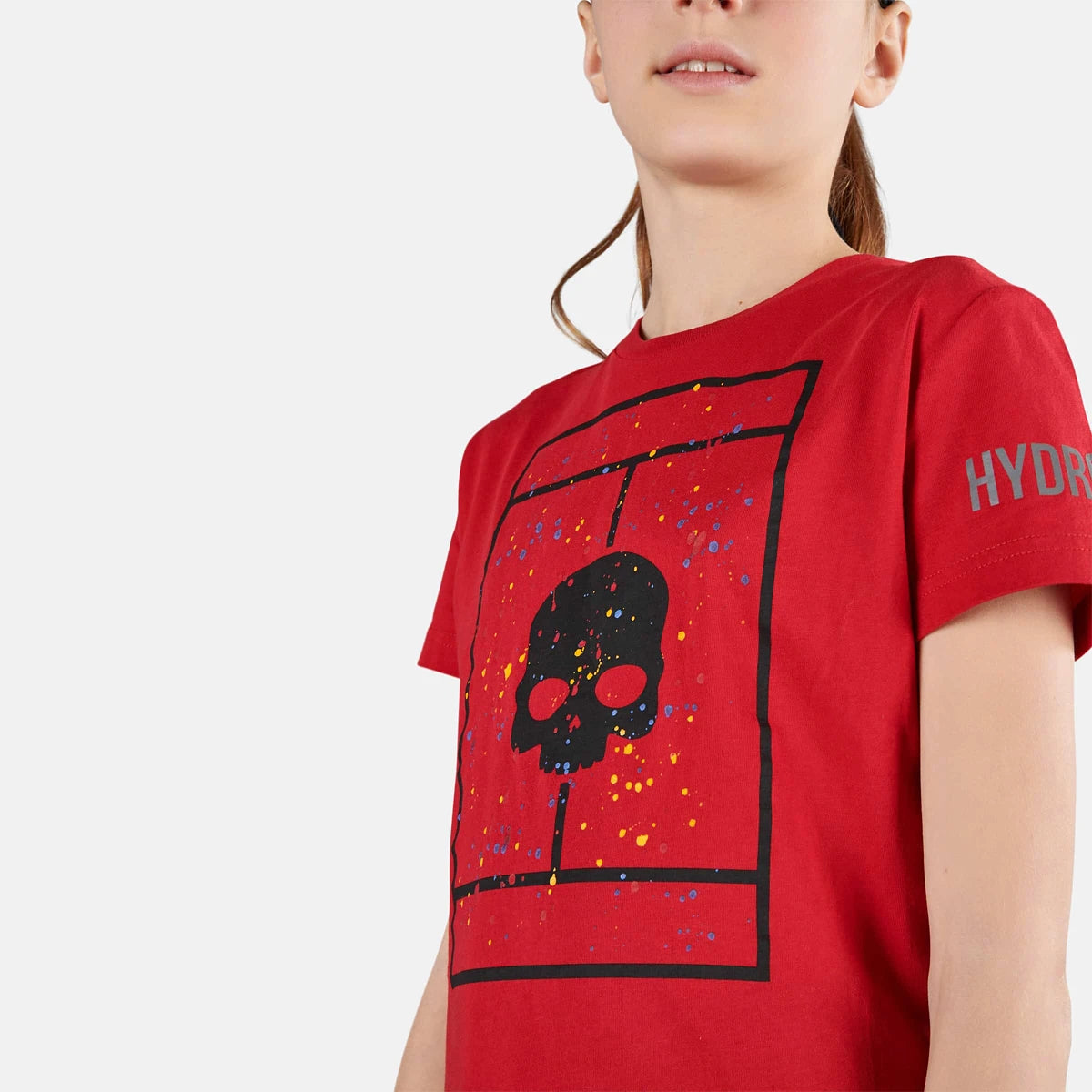 T-Shirt Hydrogen Junior Boy Tennis Court