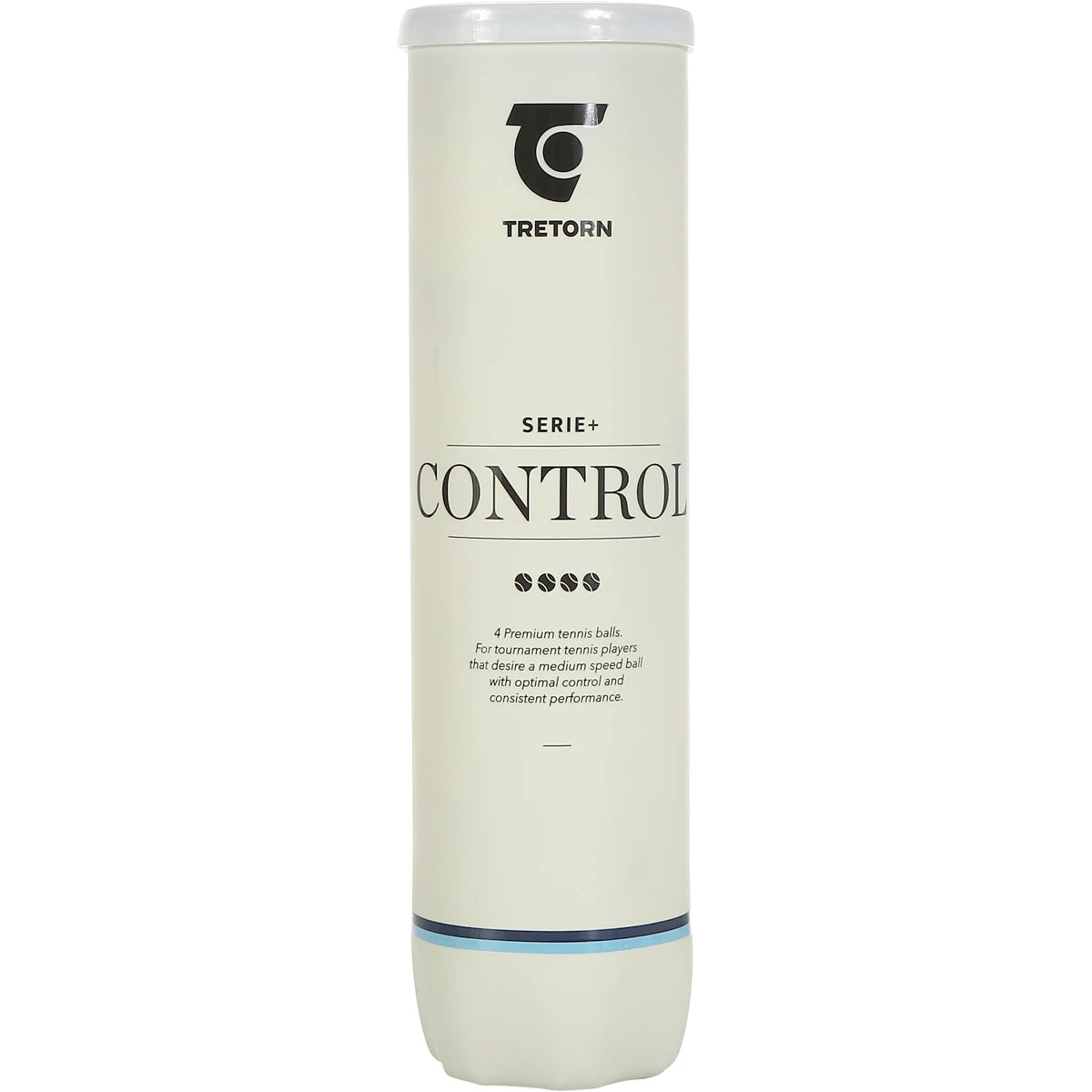 Tube of 4 Tretorn Serie+ Control Tennis Balls