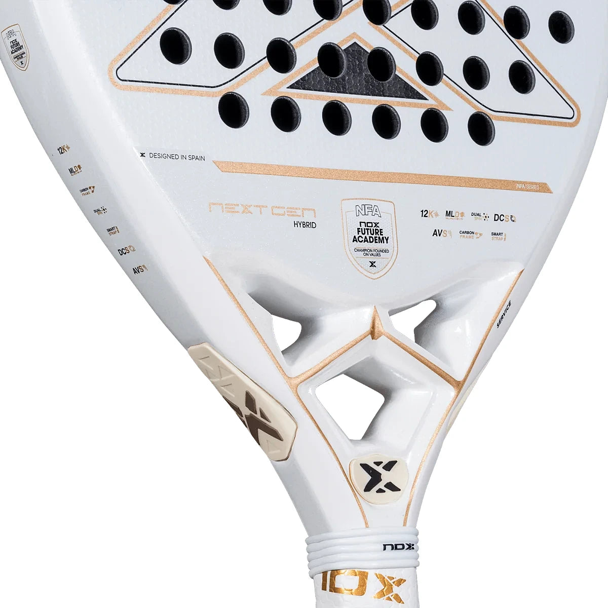 Nox Nextgen Pro Hybrid 12K Nfa Series Padel Racket