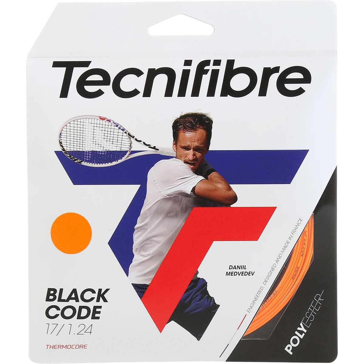 Tecnifibre Black Code Fire String (12 Metres)