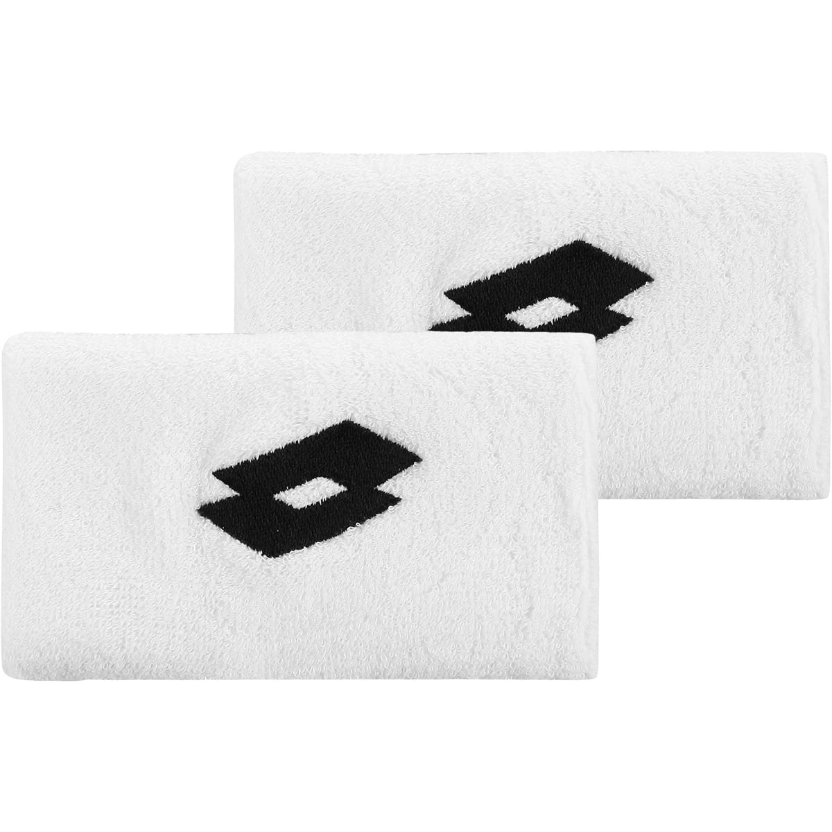 Pair of Lotto Tennis Double Width 5" Wristbands