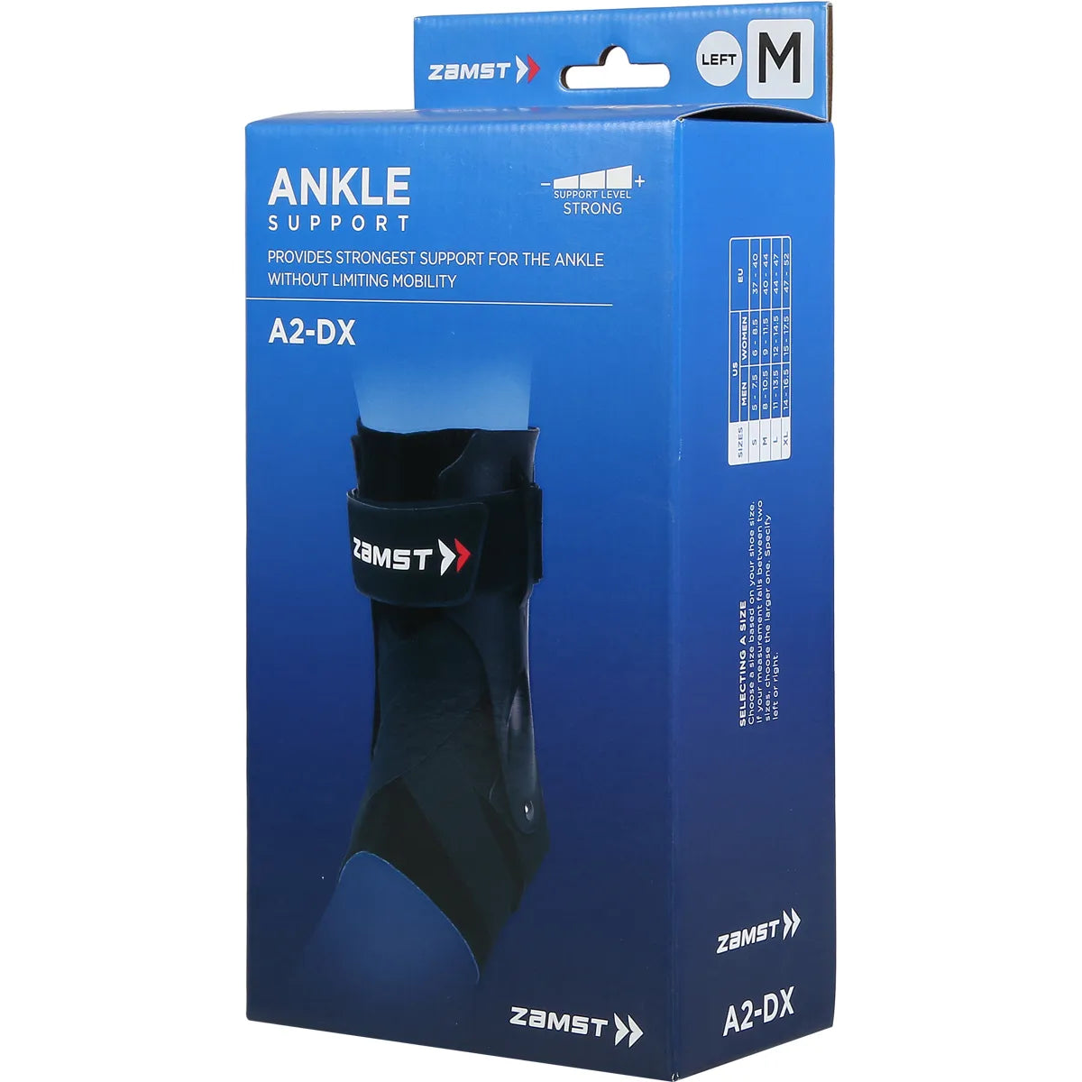 Zamst A2 Dx Left Ankle Brace