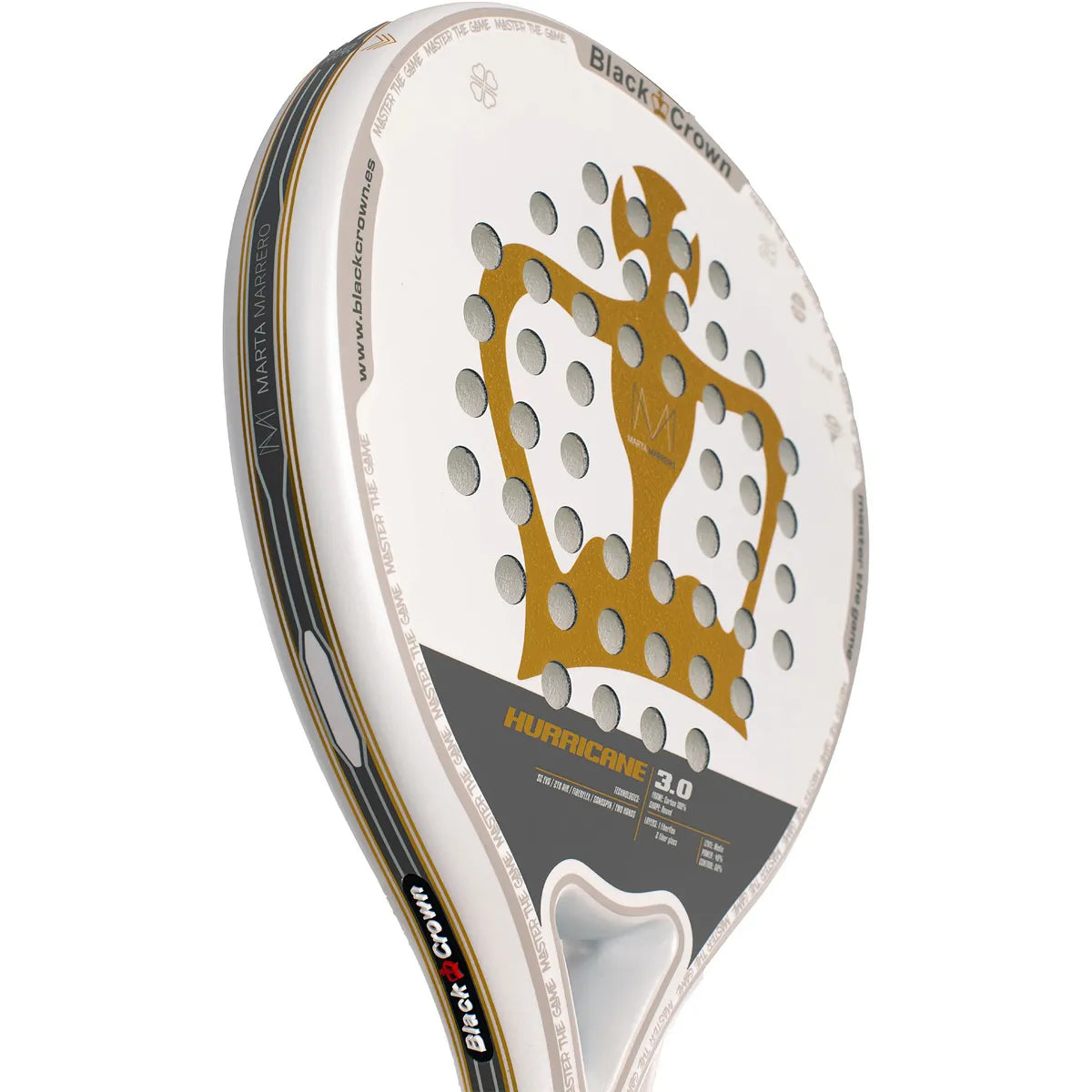 Black Crown Hurricane 3.0 Padel racket